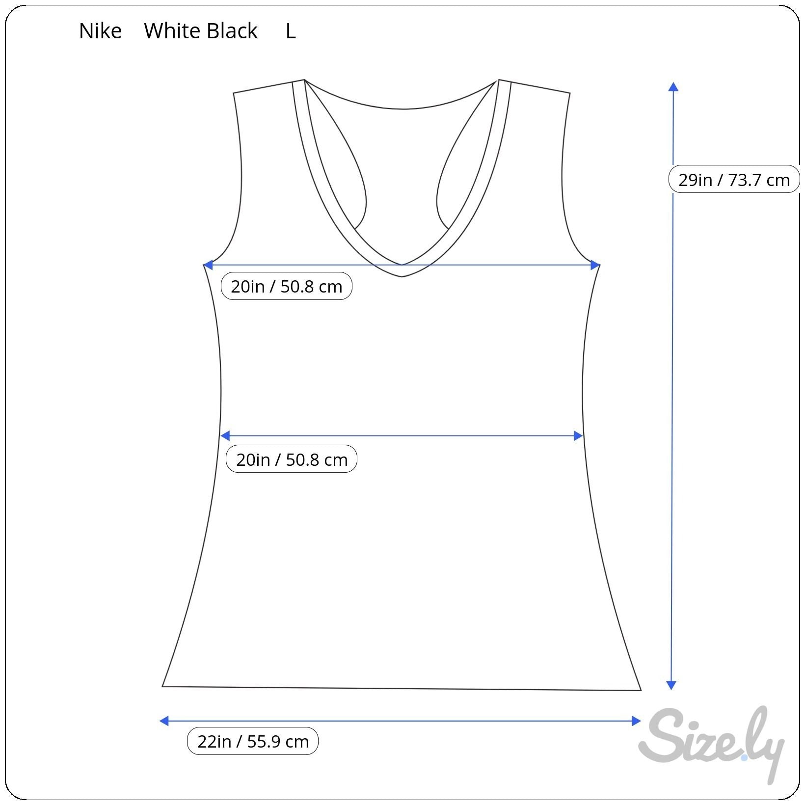 Nike Womens Athletic White Black Mesh Racerback Tank Top Just Do It Dri Fit Large