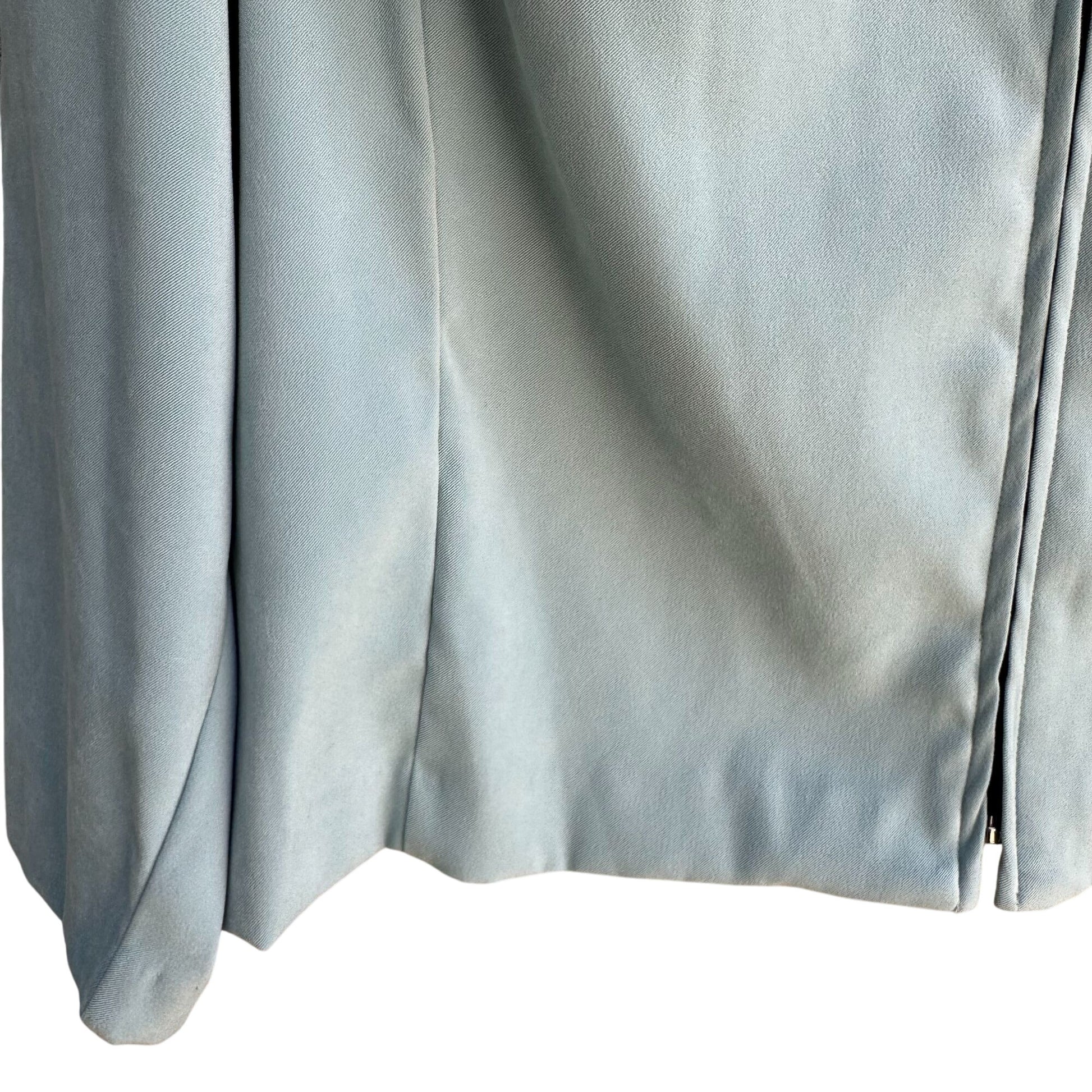 Lady Dorby Vintage Womens Preppy Pale Blue Office Professional Blazer Jacket 20W