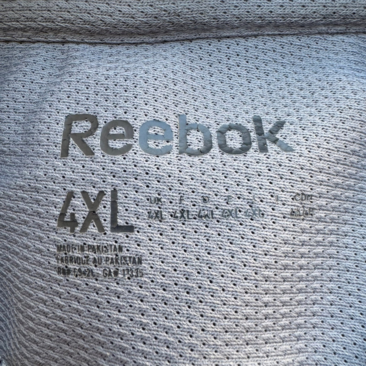 Reebok Retro 90s Style Graphic Logo Athleisure Pullover Hoodie Mens Black 4XL