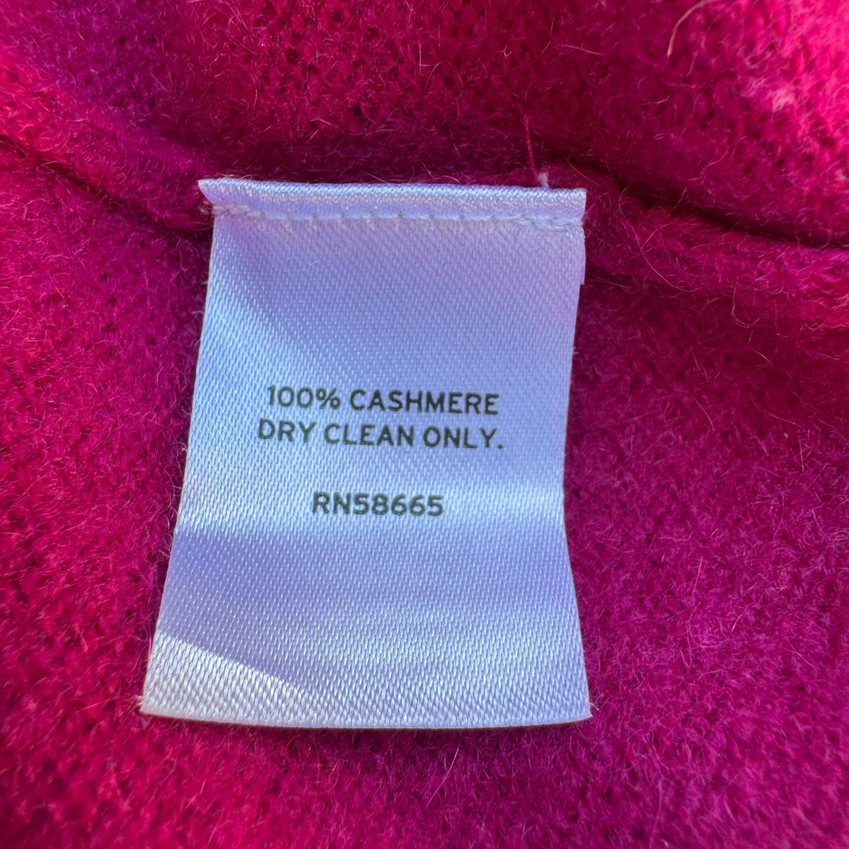 Nordstrom 100% Cashmere Quiet Luxury Minimalist Soft Girl Preppy Sweater Pink XL