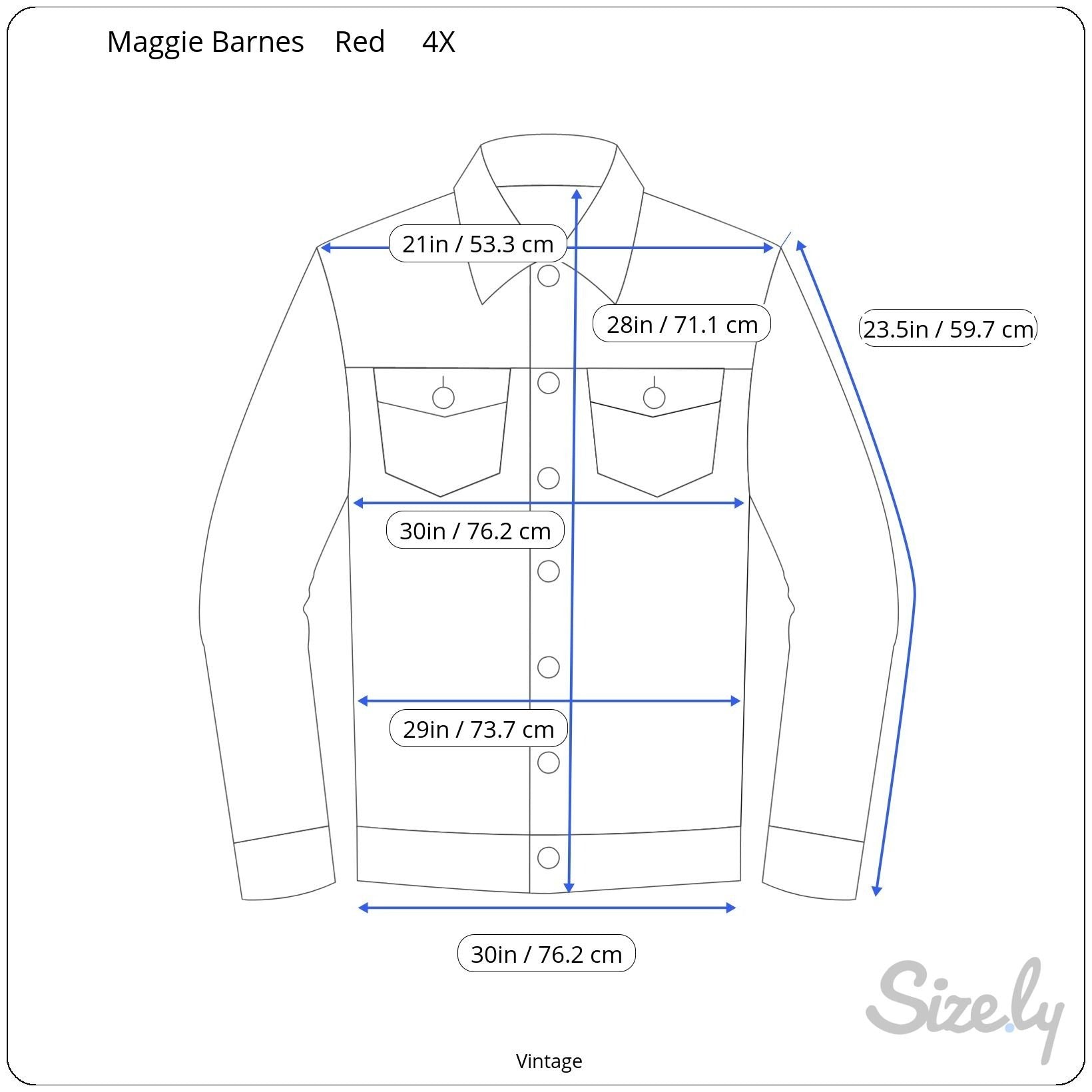 Maggie Barnes Red Embroidered Leaf Butterfly Quilted Button Long Sleeve Jacket 4X