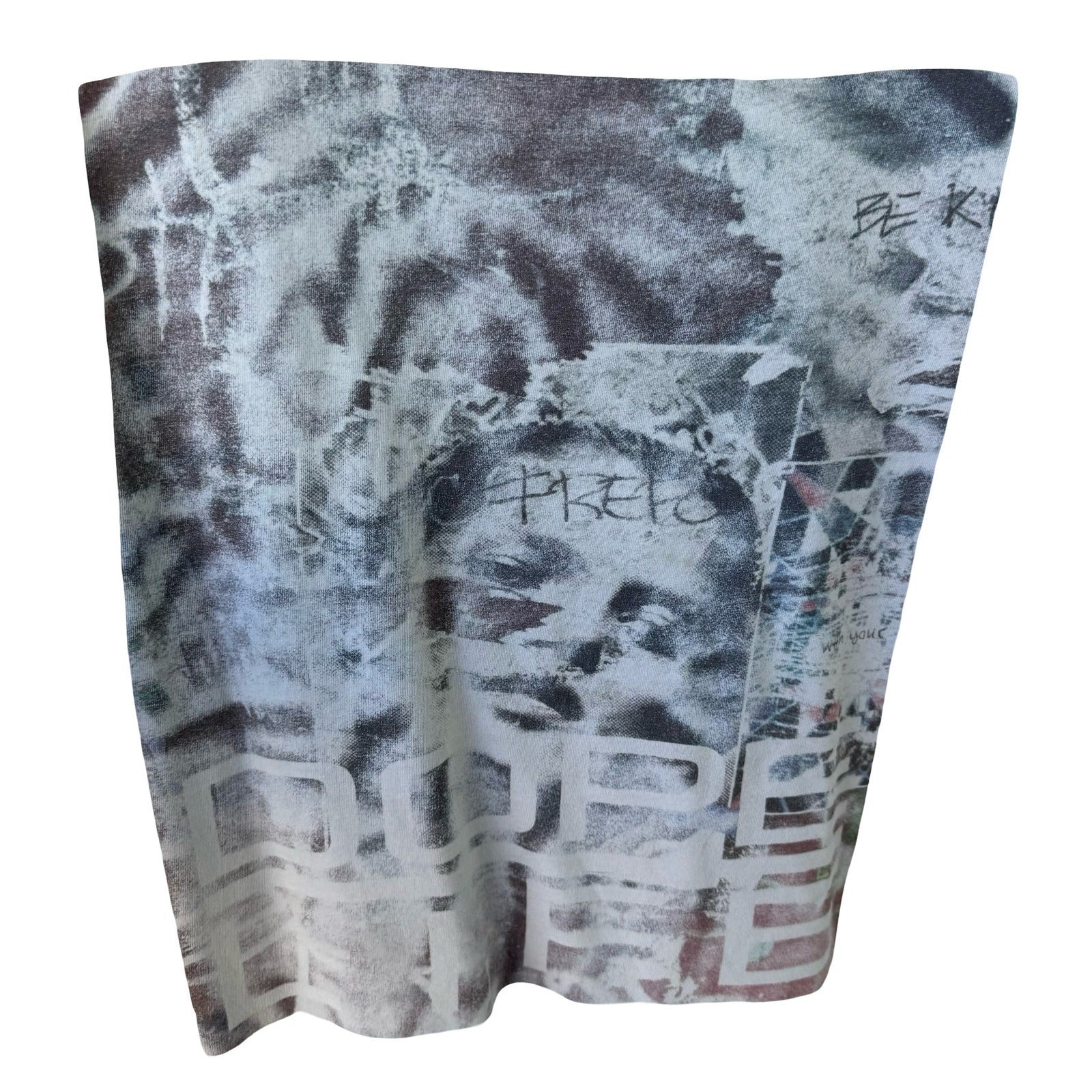 Dope Life New York Graphic Shirt Streetwear Brooklyn Made Tee Urban Gray Mens L