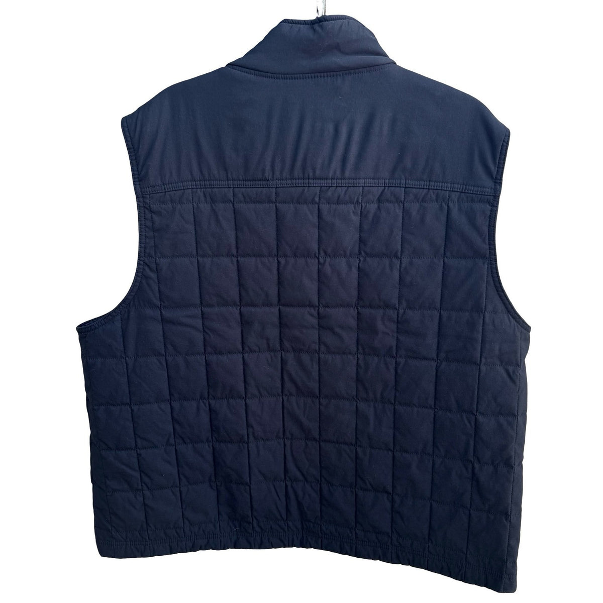 Orvis Quilted Zip Puffer Gorpcore Outdoor Utility Hiking Vest Black Mens XXL