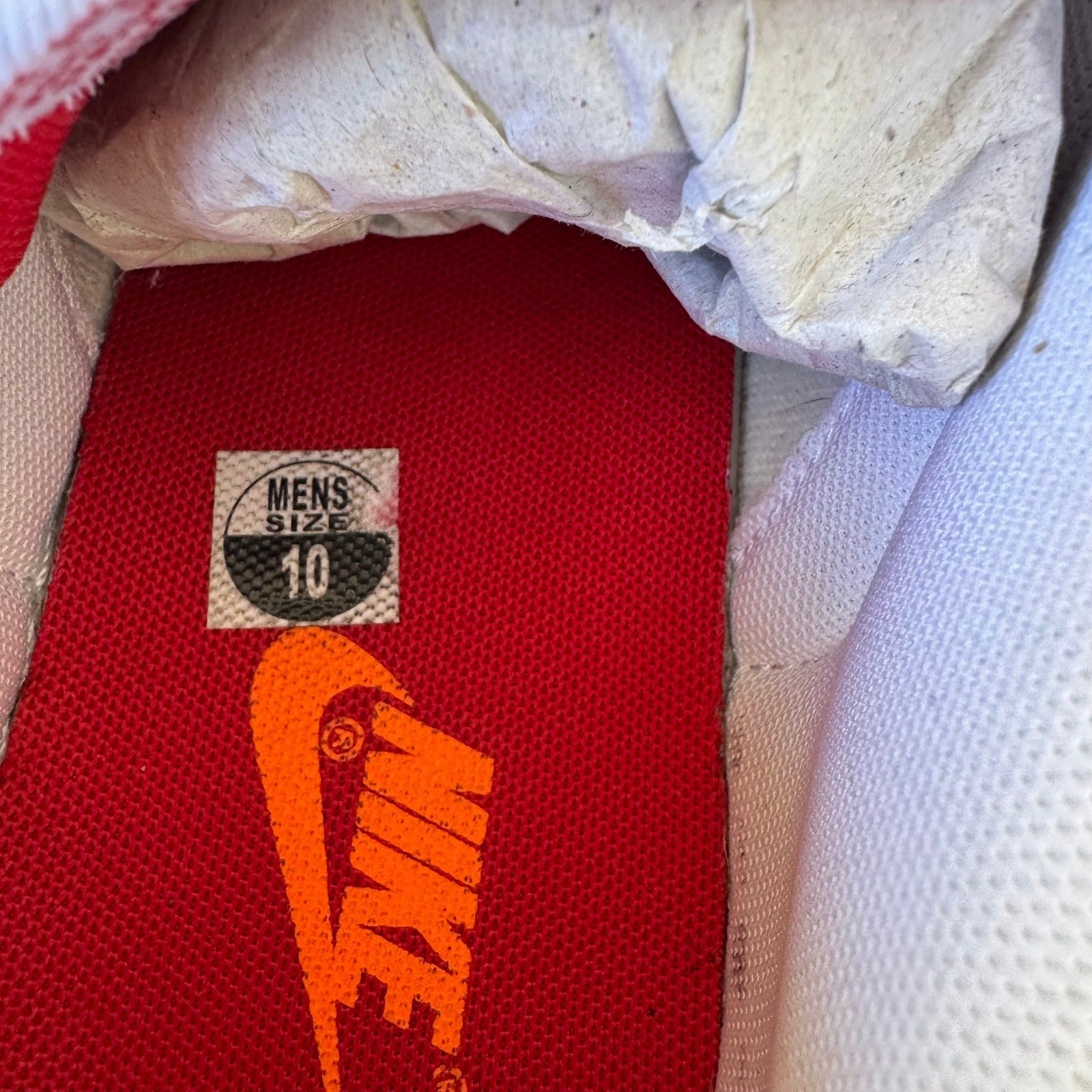 Nike Dunk Low Retro University Red White DD1391-600 Mens 10 BTTY St Johns Red