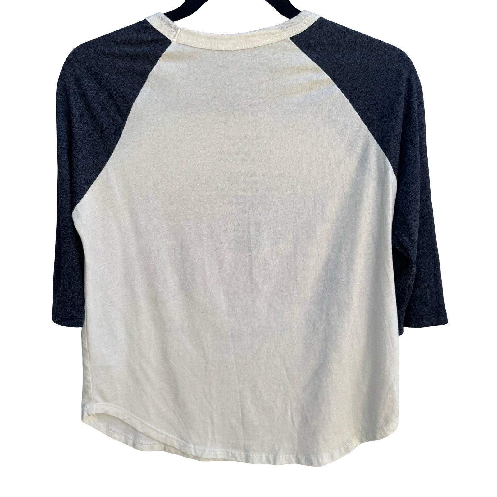 Sheryl Crow Graphic Baseball Tee White Fancy Ride Motorcycle Americana Medium
