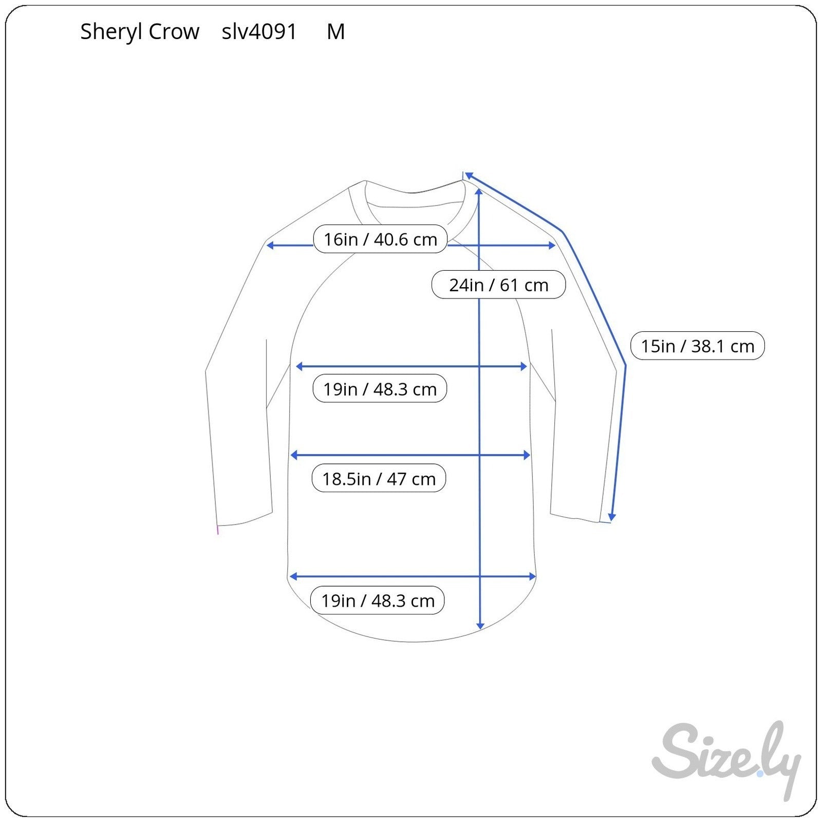 Sheryl Crow Graphic Baseball Tee White Fancy Ride Motorcycle Americana Medium