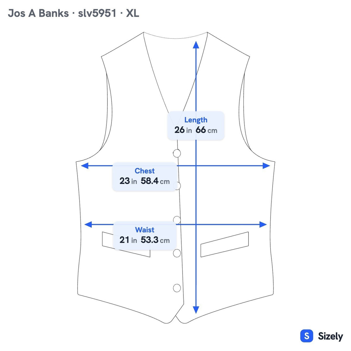 Jos A Bank Coastal Minimalist Slim Fit Linen Cotton Suit Vest White Mens XL