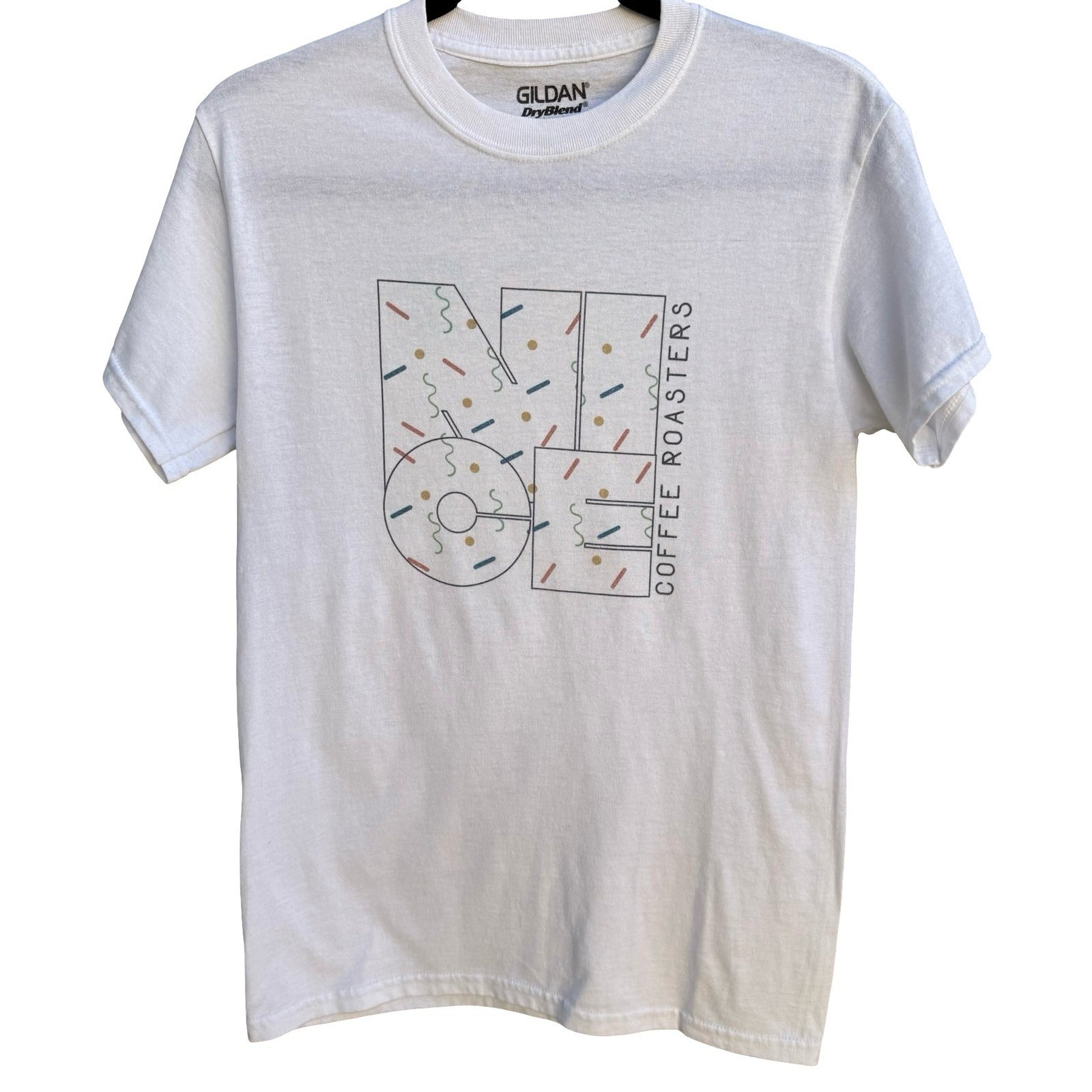 Nice Barista Coffee Roaster Graphic T-Shirt Be Nice Indie Gildan HIpster White S