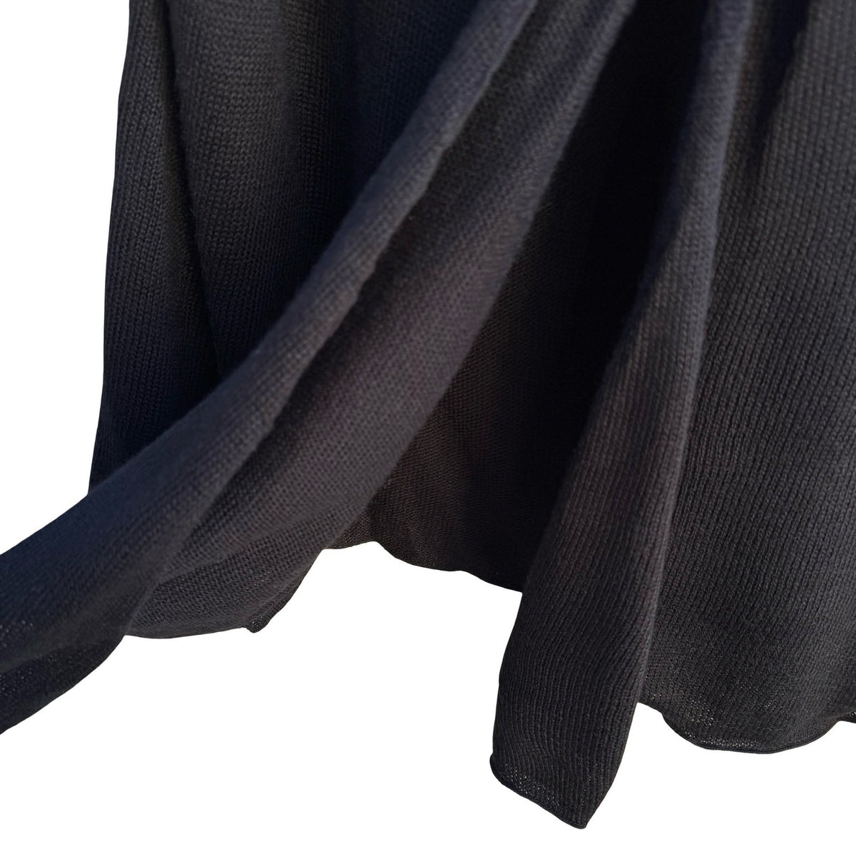 Hot in Hollywood Minimalist Layering Draped Open Front Sleeveless Cardigan M