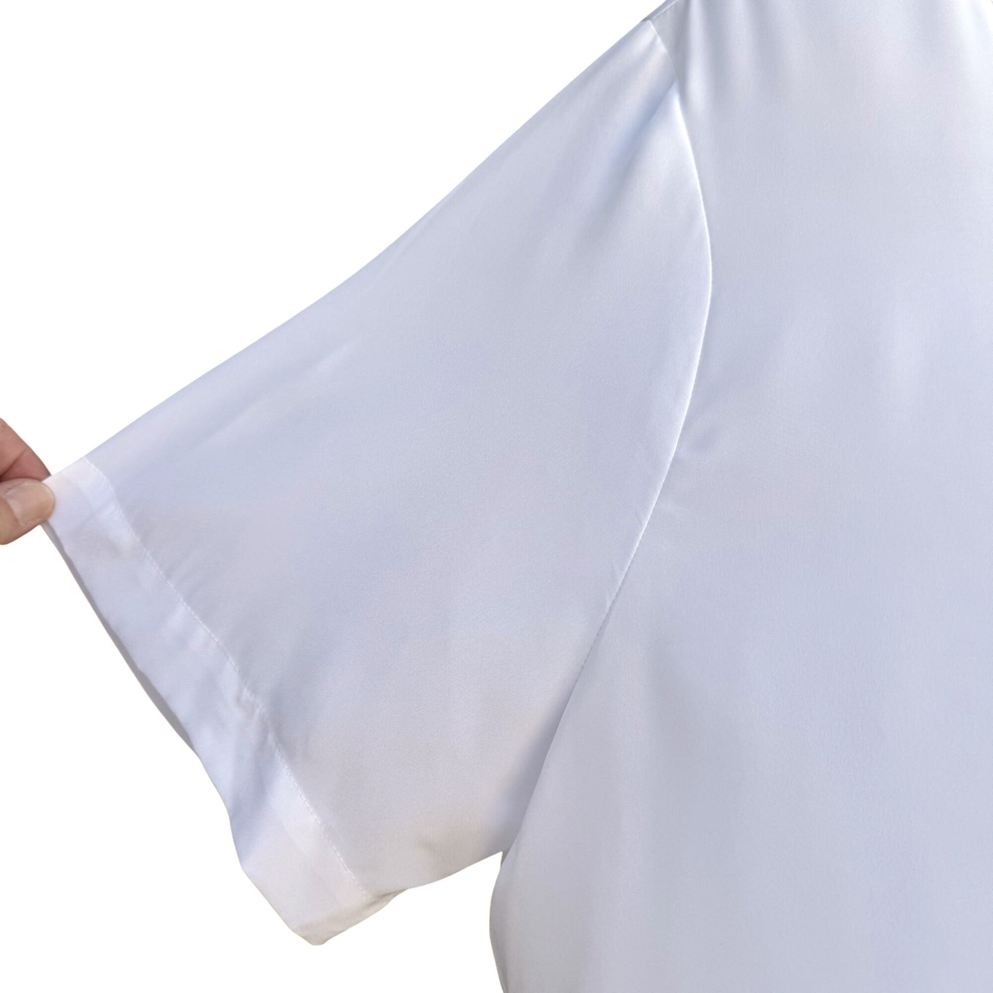 Contentions Womens White Short Sleeve Embroidered Neck Light Flowy Blouse 14