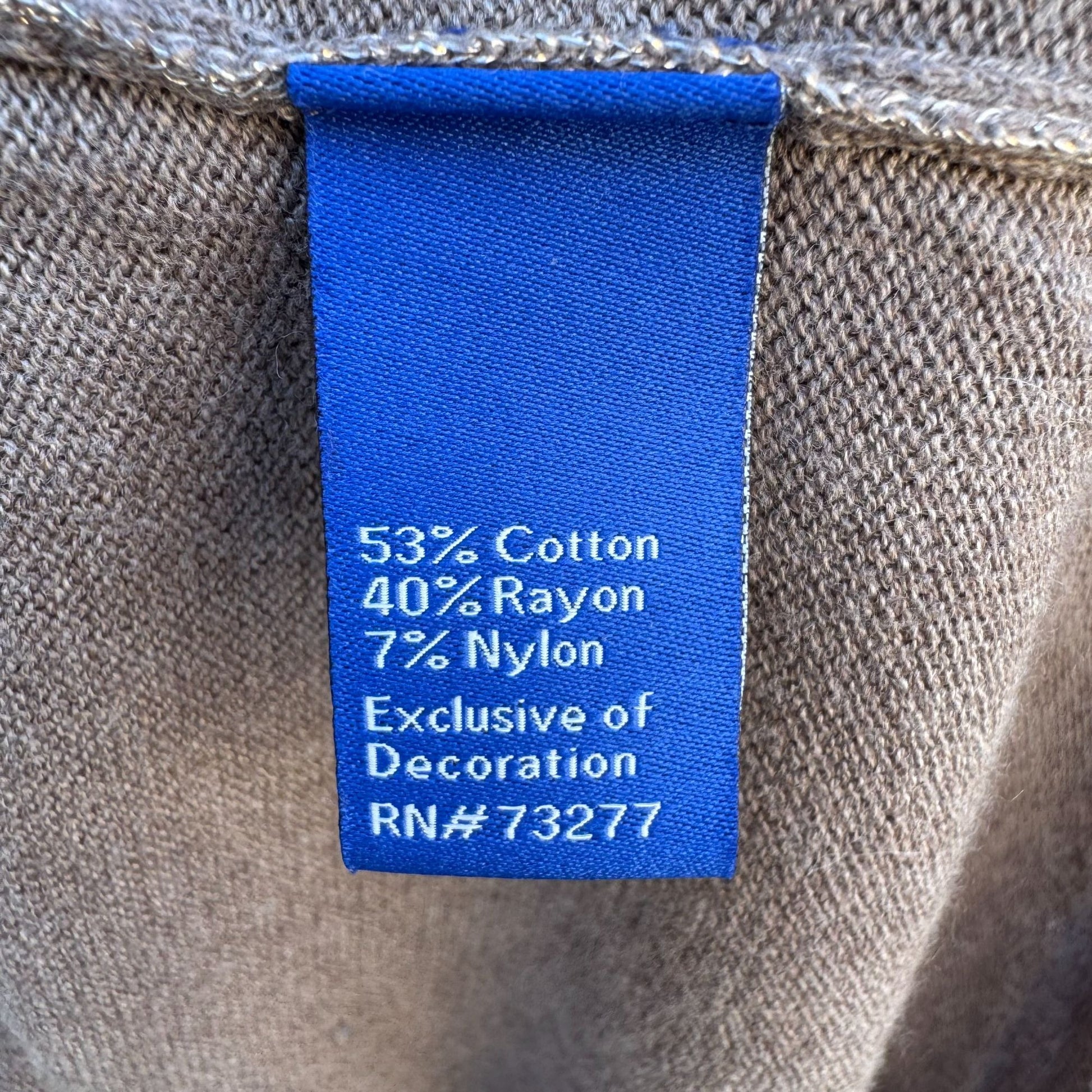 Apt 9 Brown Lagenlook Minimalist Metallic Side Hem Boat Neck Knit Sweater New L