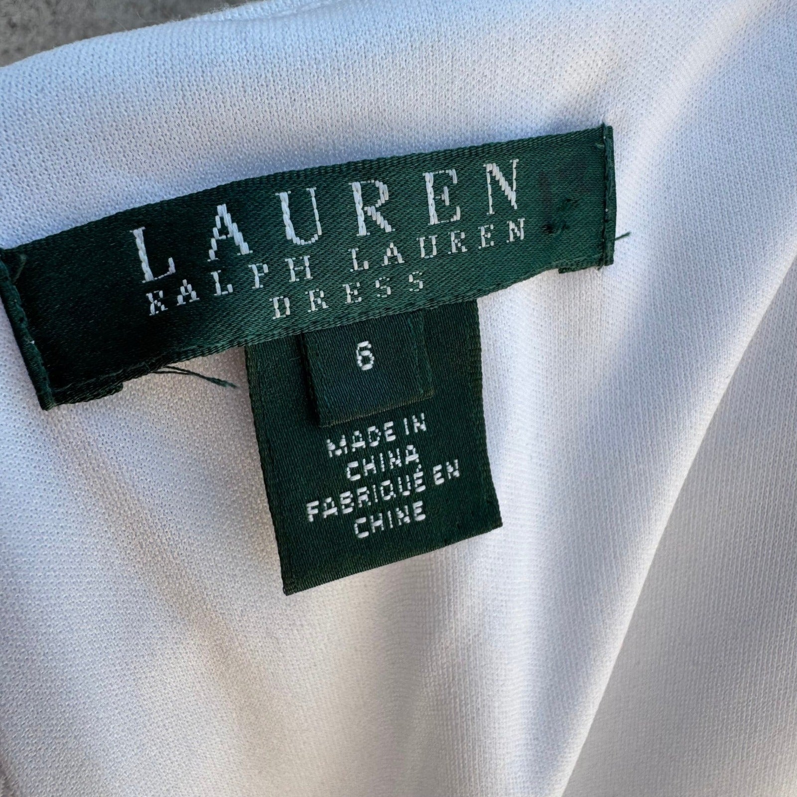 Lauren Ralph Lauren Black White Colorblock Sheath Dress Womens 6 Party Cocktail