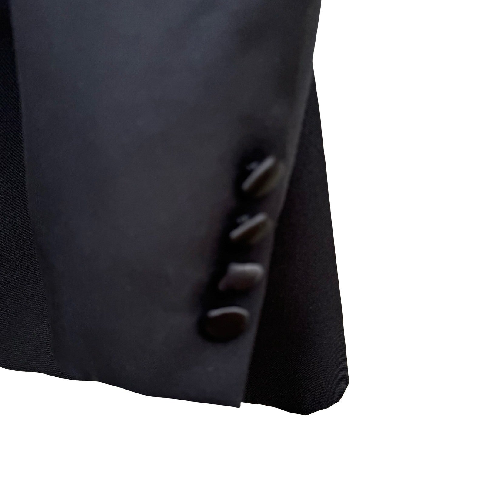 Allesandro by Bruno Allesandro Mens Black Tuxedo Jacket Shawl Lapel Blazer 44R