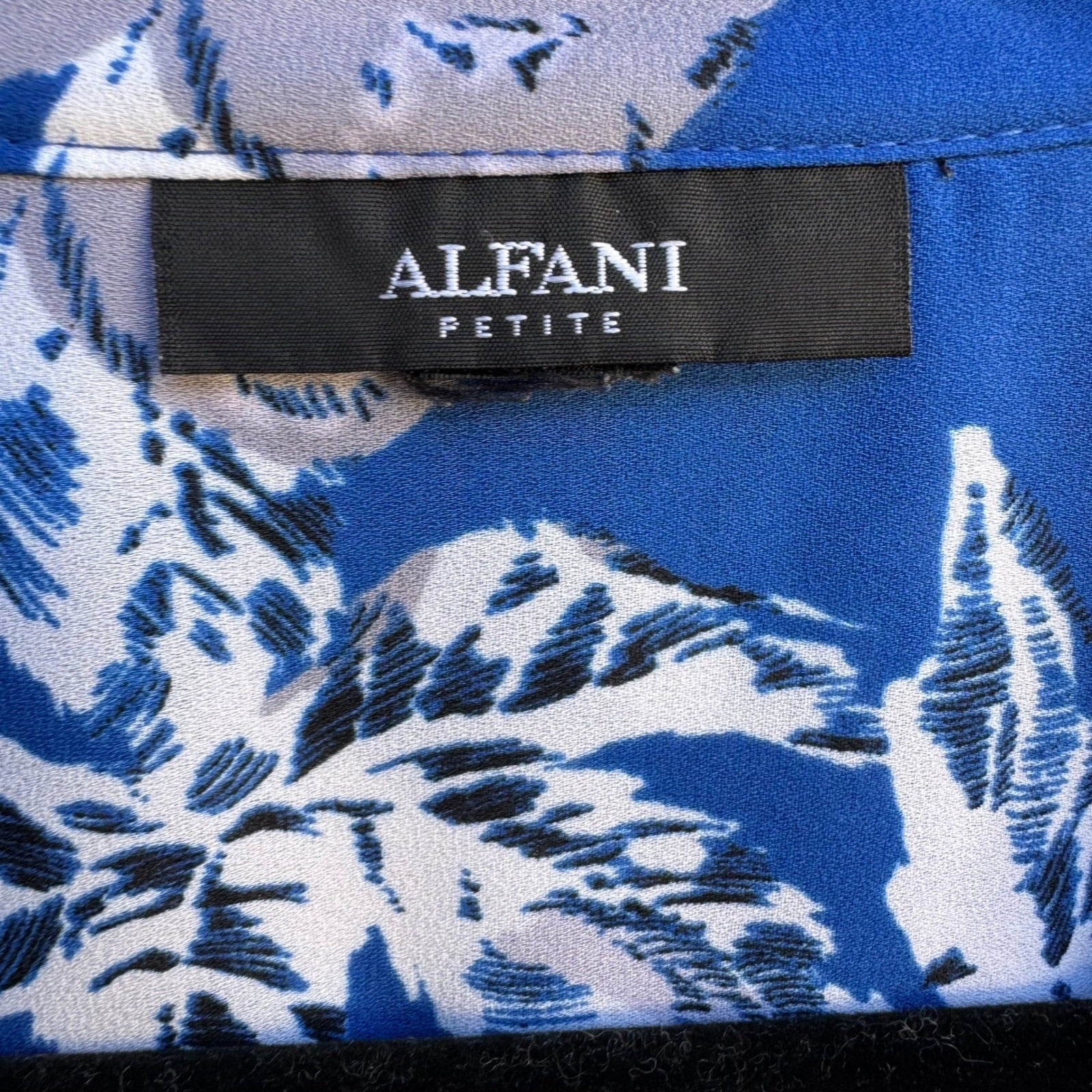 Alfani Professional Botanical Floral Draped Wrap Sleeveless Layered Cami Blouse