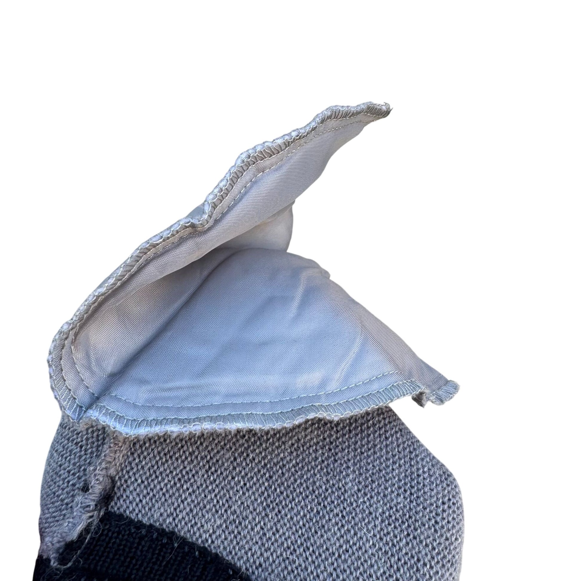 Alfred Dunner Vintage Womens Gray Cardigan Sweater Floral Embroidery Beaded M