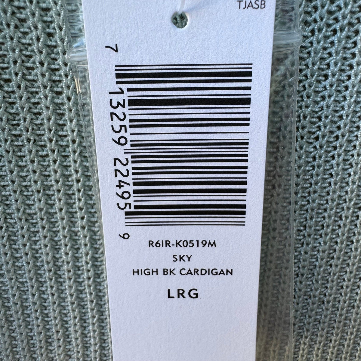 Eileen Fisher Italian Silk Organic Cotton Open Front Cardigan Sky Blue L NEW