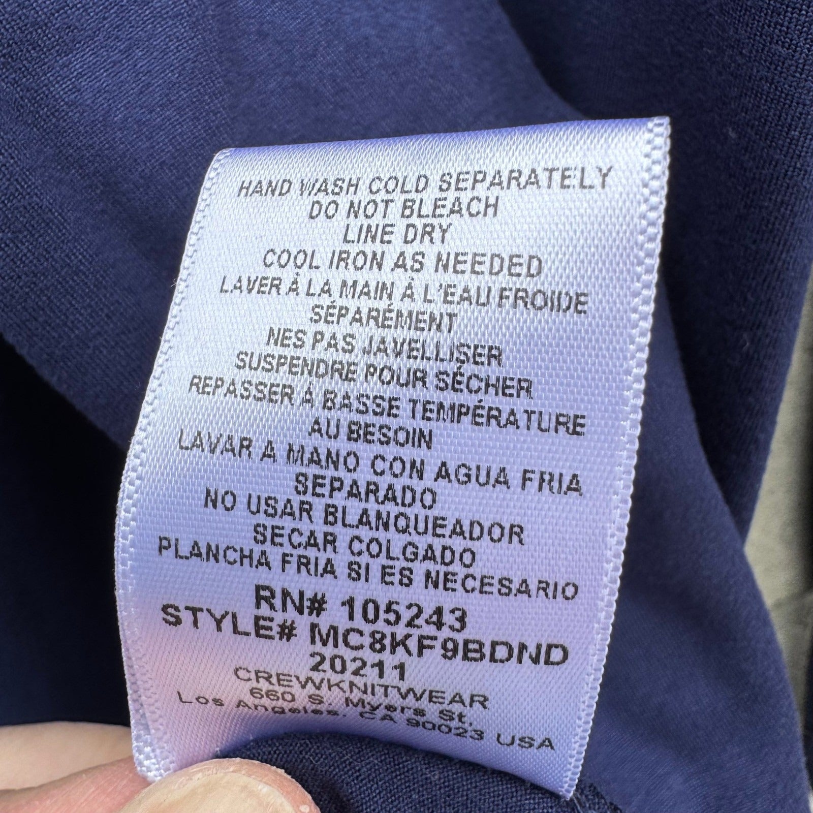 Bobeau Womens Navy Blue Open Front Shawl Collar Draped Knit Cardigan Size Small