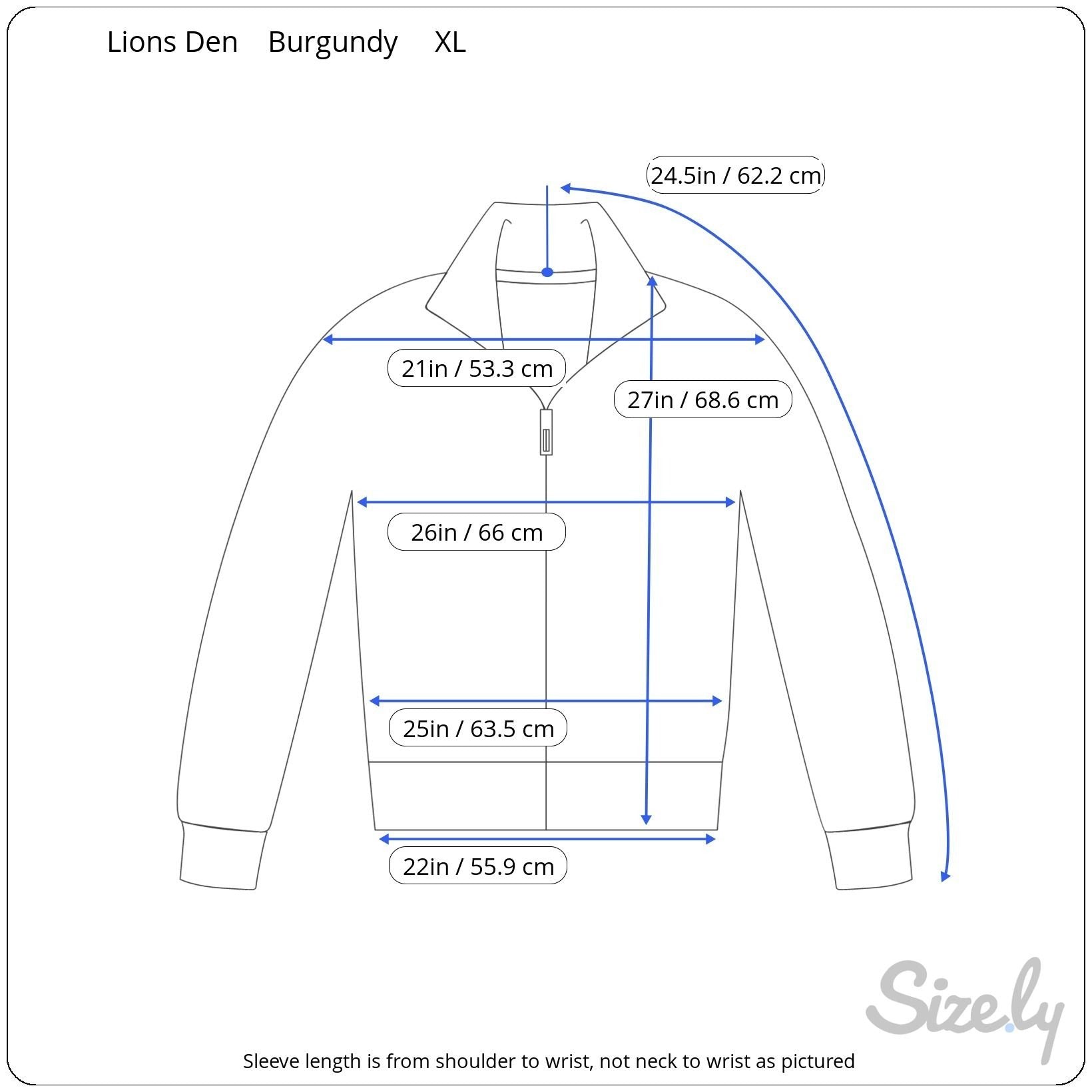 Lions Den Vintage 80s Mens Burgundy Full Zip Bomber Jacket Streetwear Athleisure