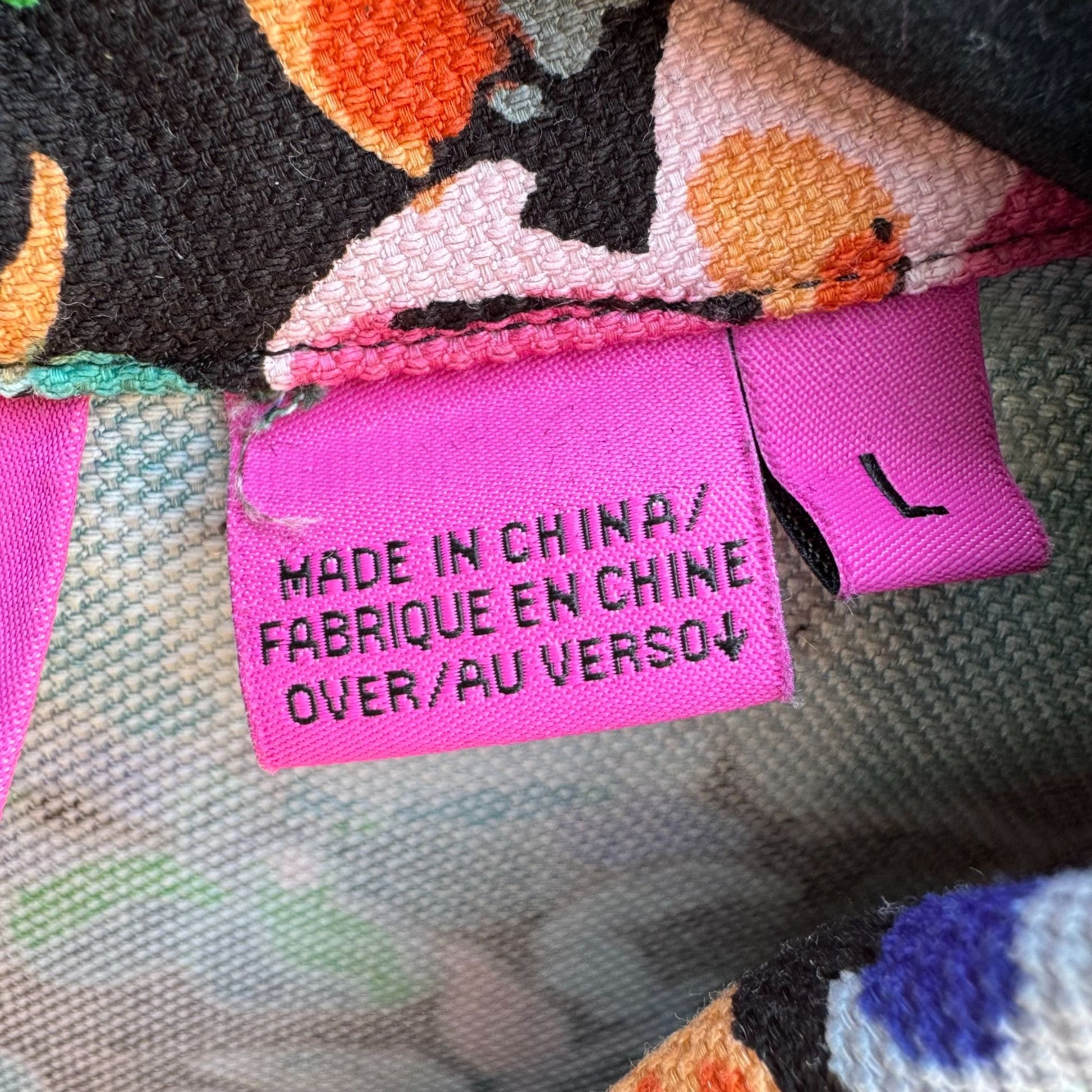 Diva By Dana Buchman Womens Cropped Dark Floral Stretch Long Sleeve Jacket L