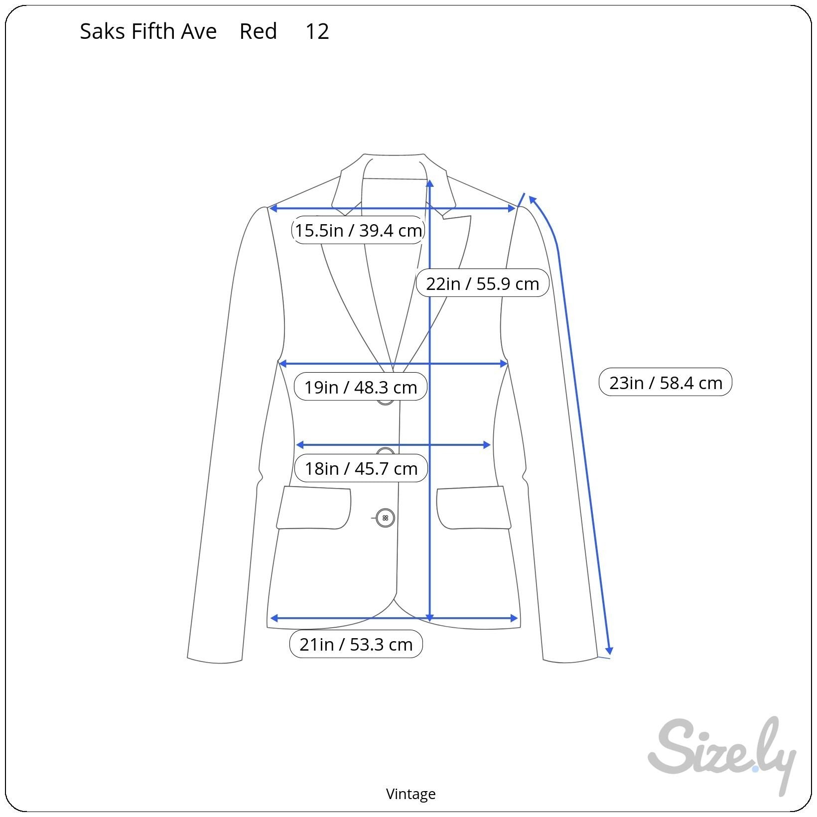 Saks Fifth Avenue Vintage 80s Womens Linen Look Red Pleat Shoulder Blazer Jacket 12