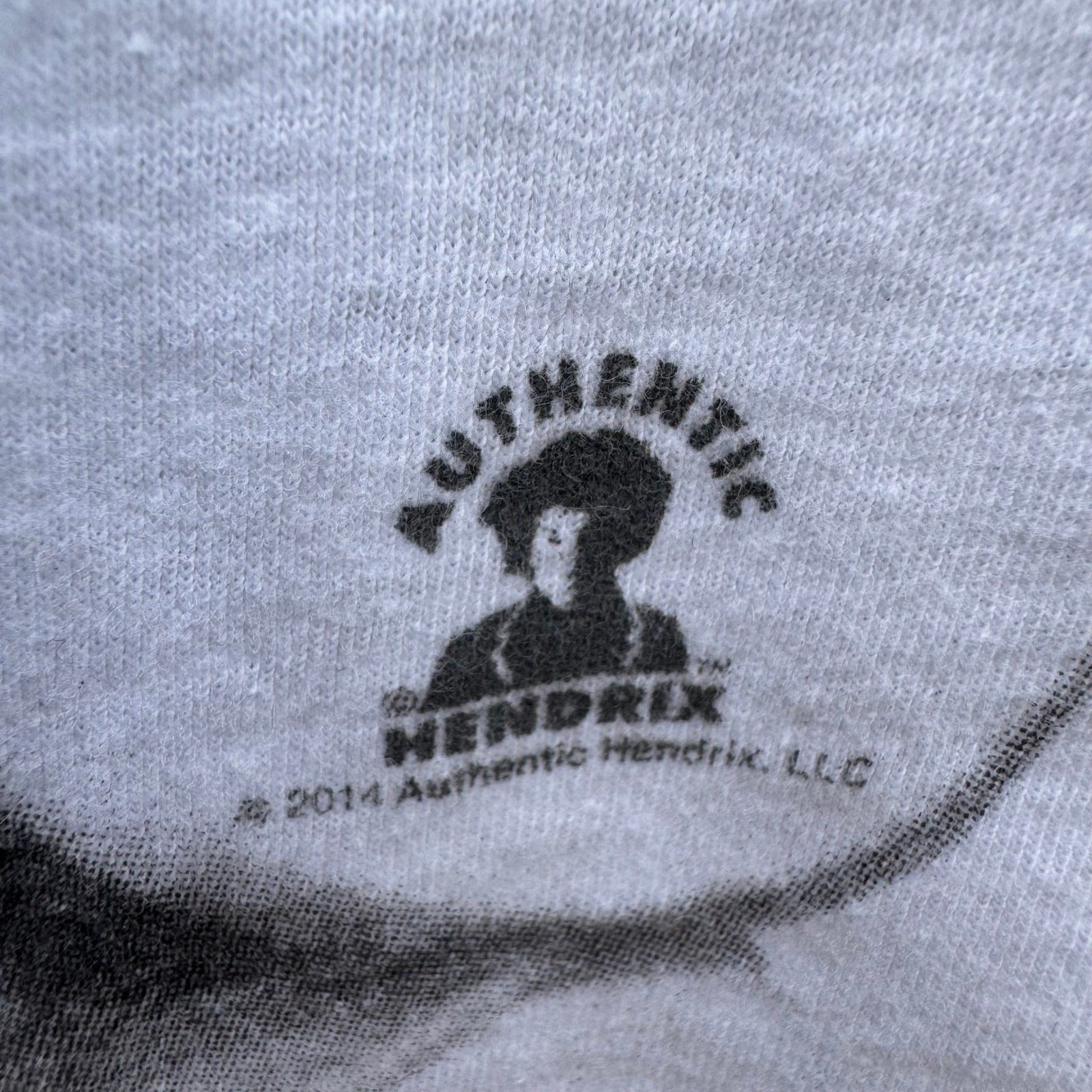 Jimi Hendrix Graphic Shirt White Womens Large JAM Collective Rock Music Tee NEW