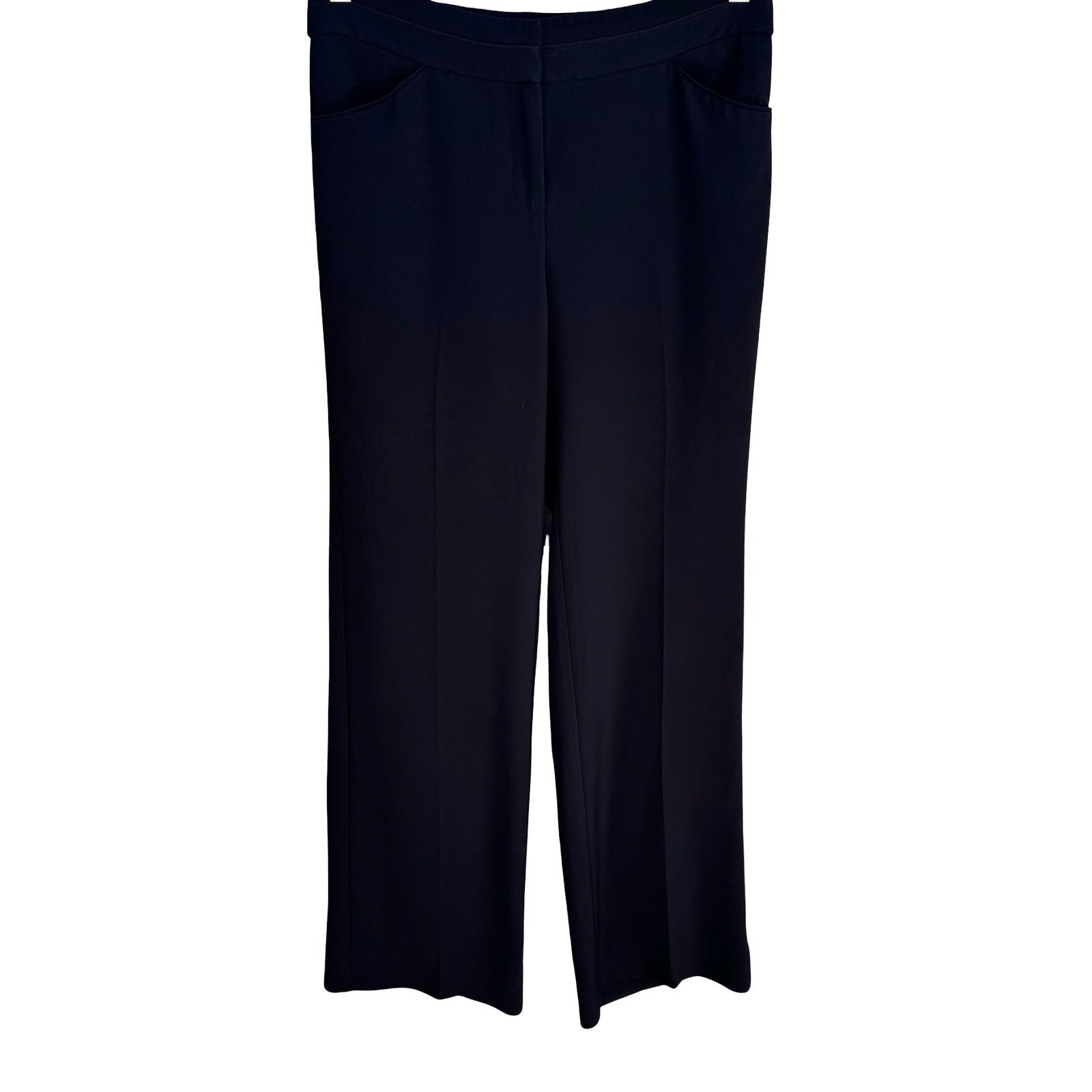 White House Black Market Minimalist Straight Leg Dress Pant Women 2 Professional