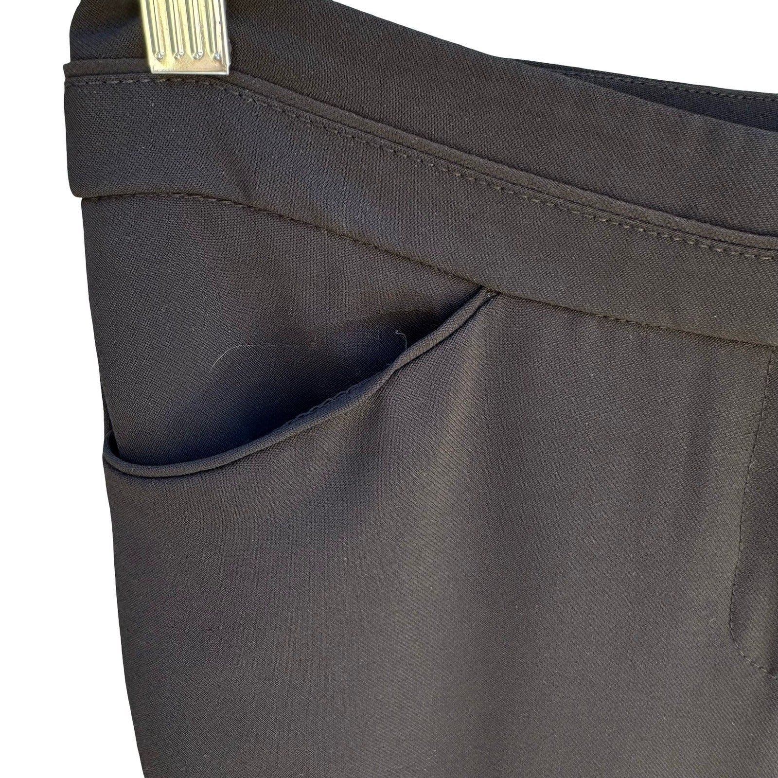 White House Black Market Minimalist Straight Leg Dress Pant Women 2 Professional
