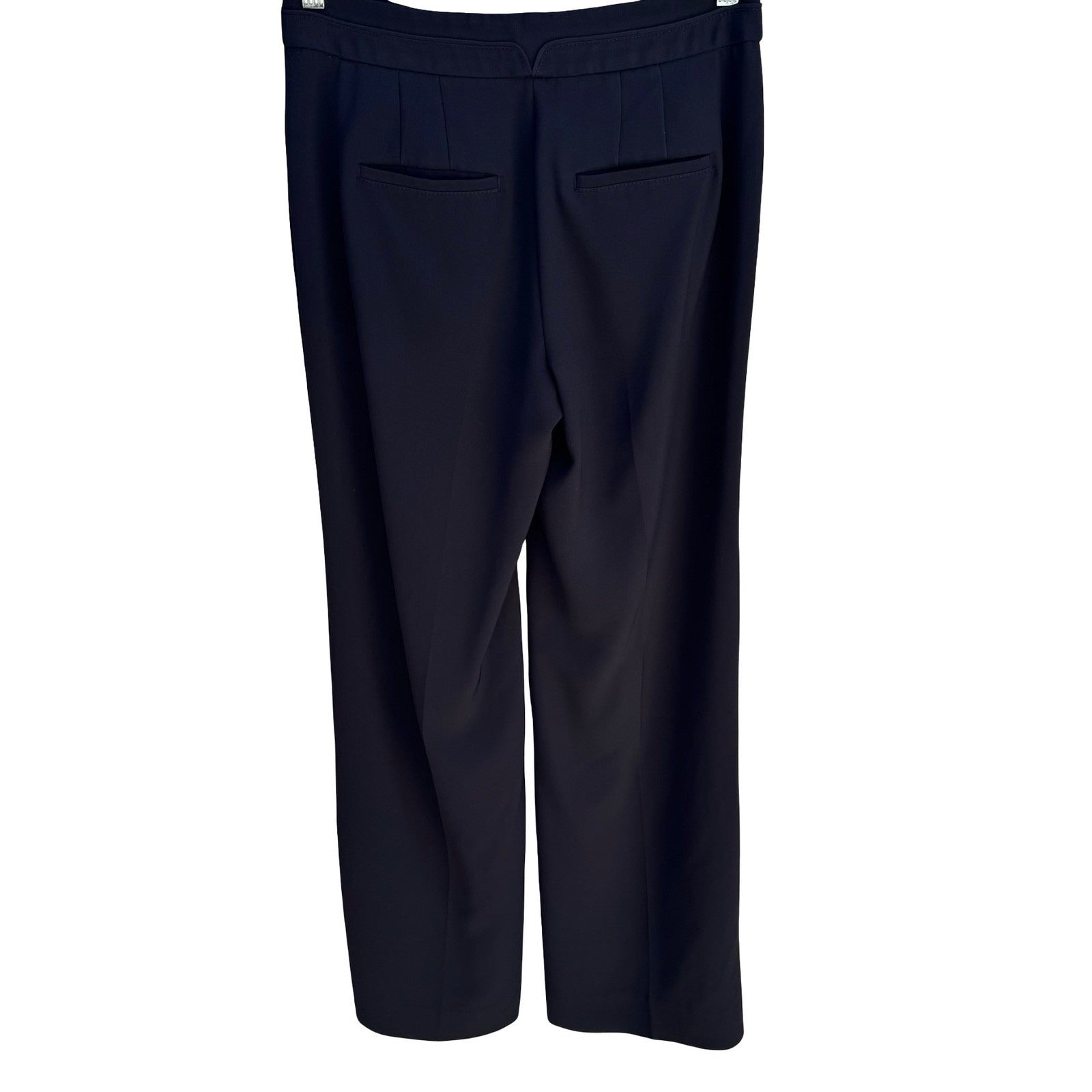 White House Black Market Minimalist Straight Leg Dress Pant Women 2 Professional