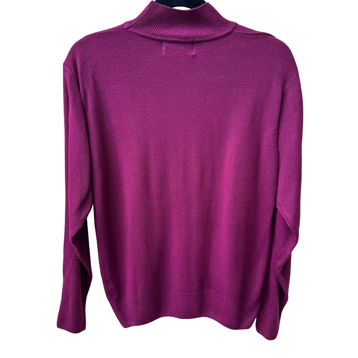 Tina Vintage 100% Pure Scottish Cashmere Quiet Luxury Preppy Sweater Pink L
