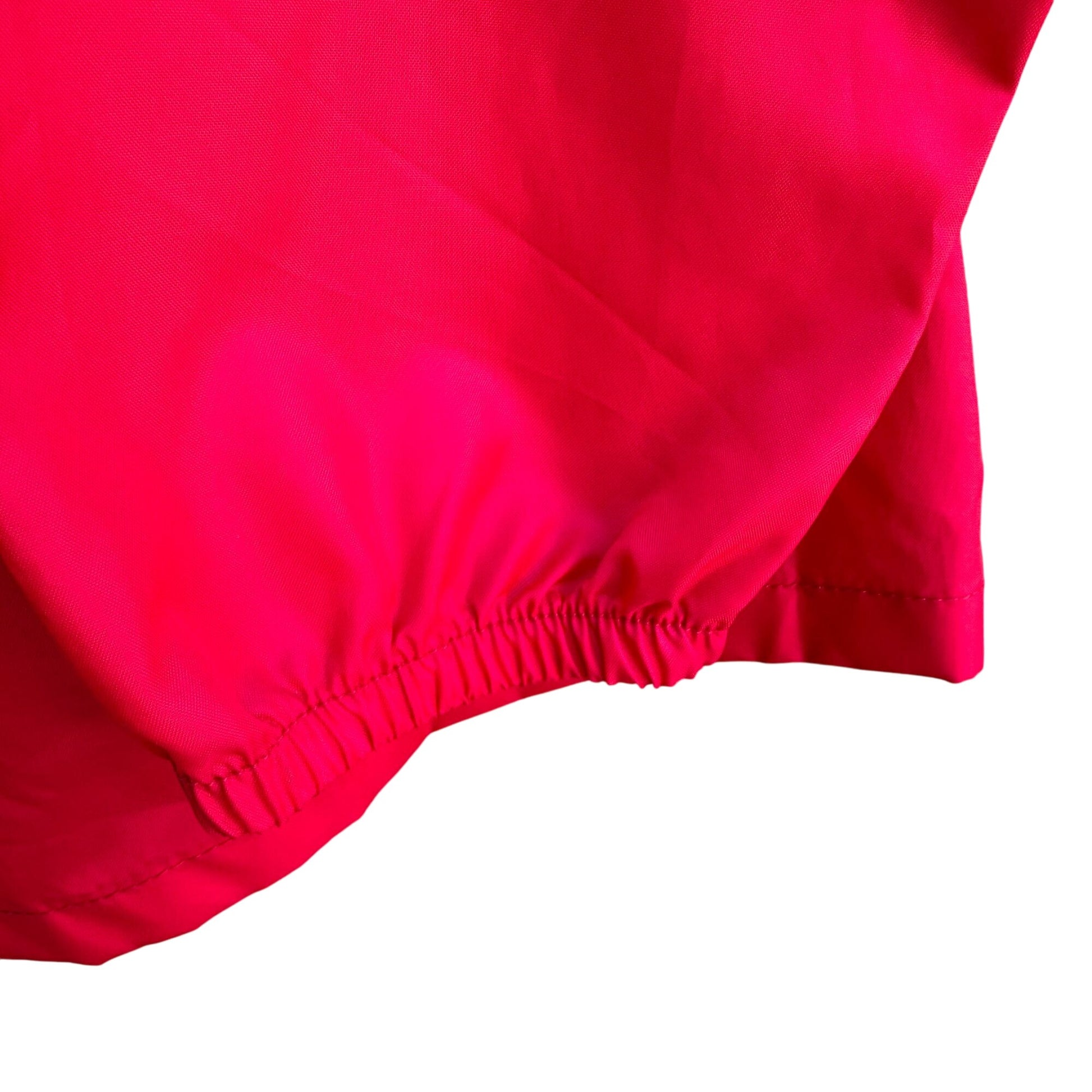 Quechua Decathlon Virtual Pink Waterproof Hooded Fold Up Long Sleeve Rain Jacket M