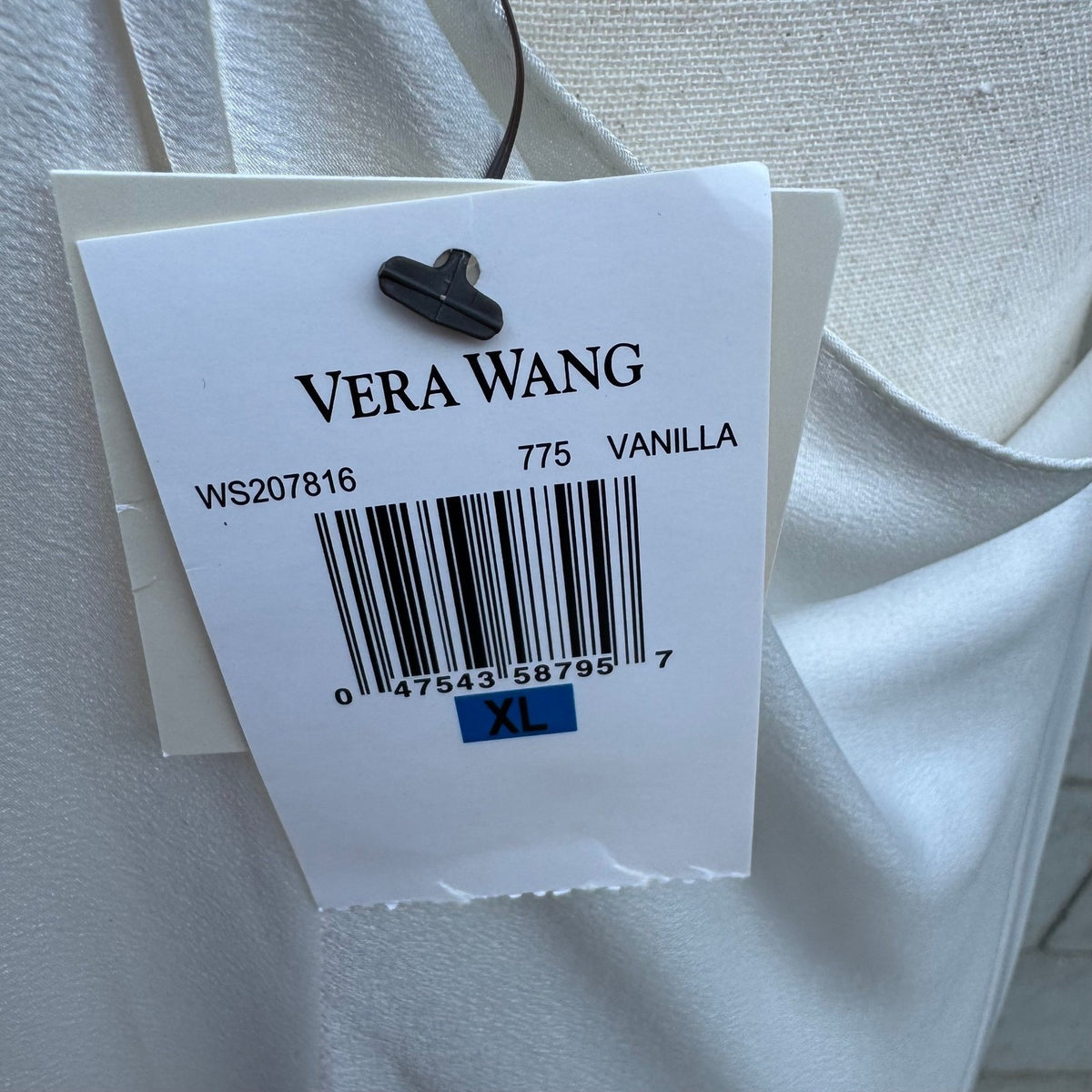 Vera Wang Cowl Neck Goddess Maxi Evening Dress Black Velvet X-Back Straps XL NEW