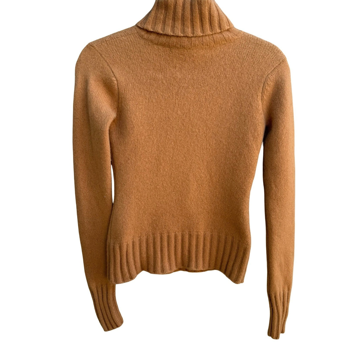BCBG MAXAZRIA Lambswool Horse Equestrian Preppy Intarsia Turtleneck Sweater XS