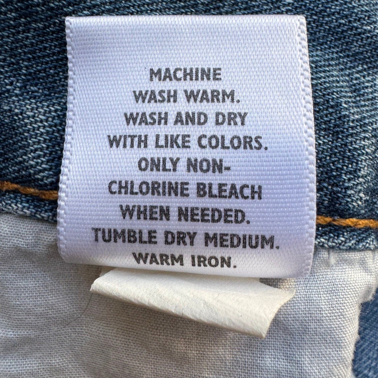 Old Navy Vintage Y2K Low Rise Denim Shorts Boho Festival Beachwear Blue Womens 2