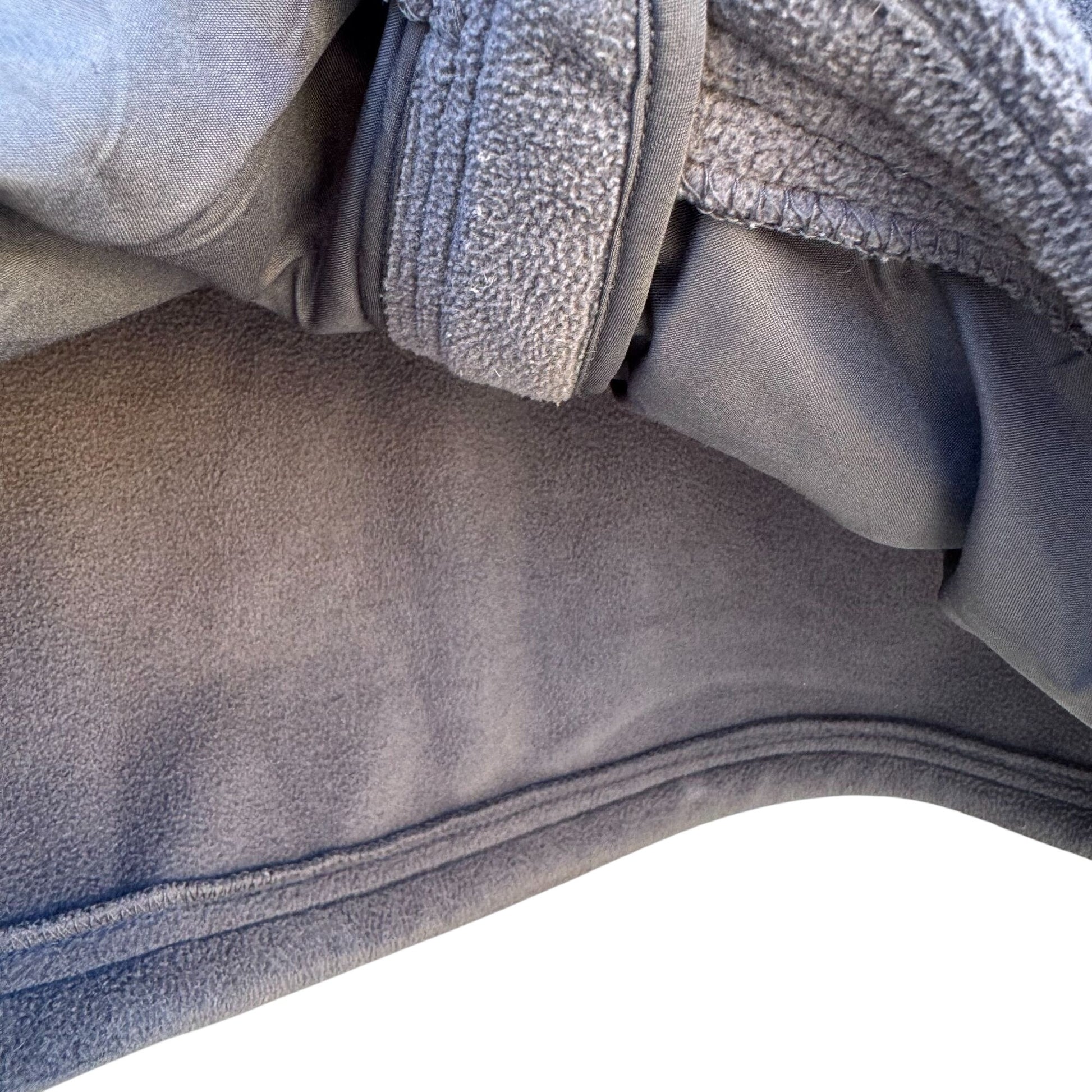 Champion Mens Gray Full-Zip Fleece High Collar Jacket Size M Athlesure Outdoor