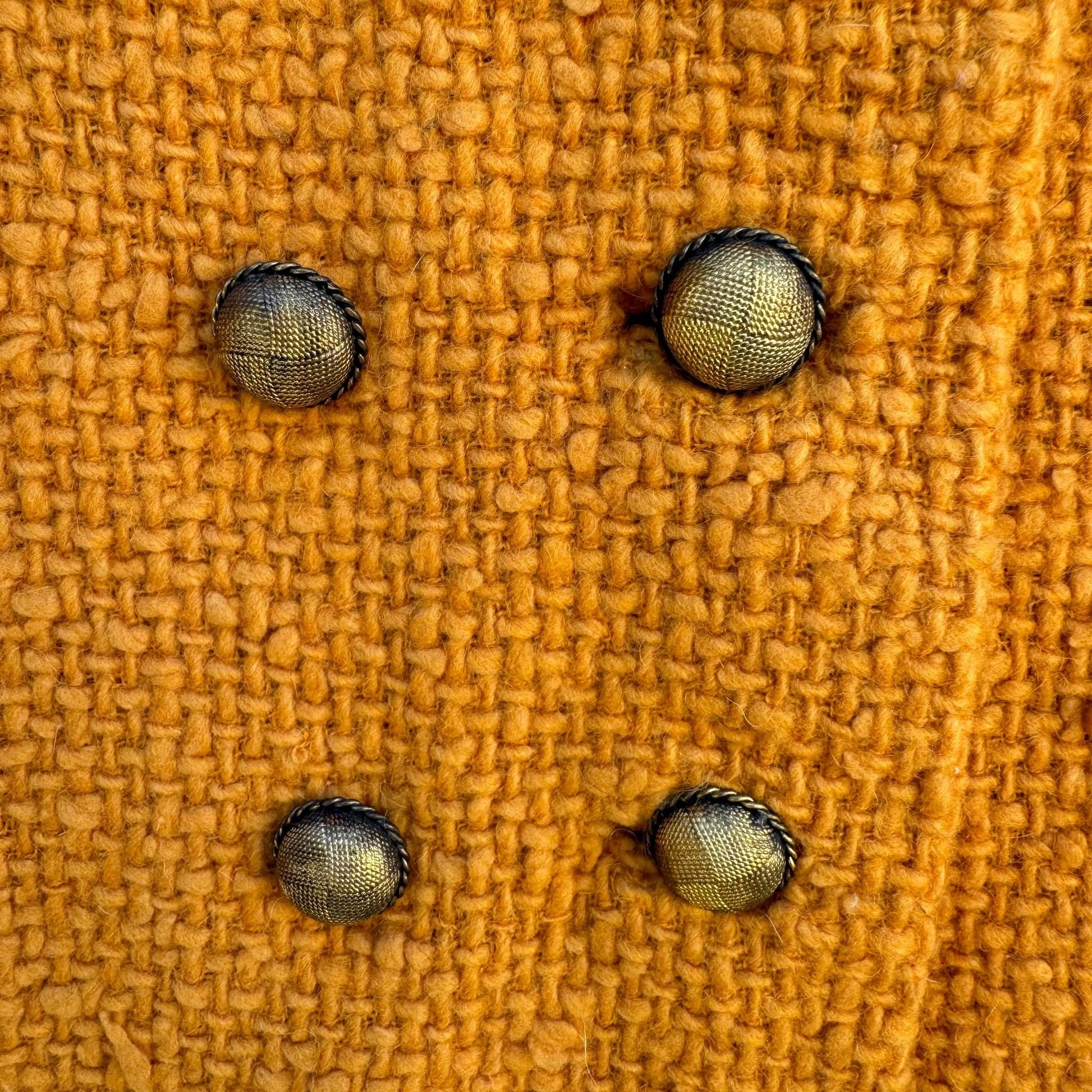 Eres Couture Vintage 50s 60s Womens L Boucle Wool Blazer Jacket Old Money Preppy