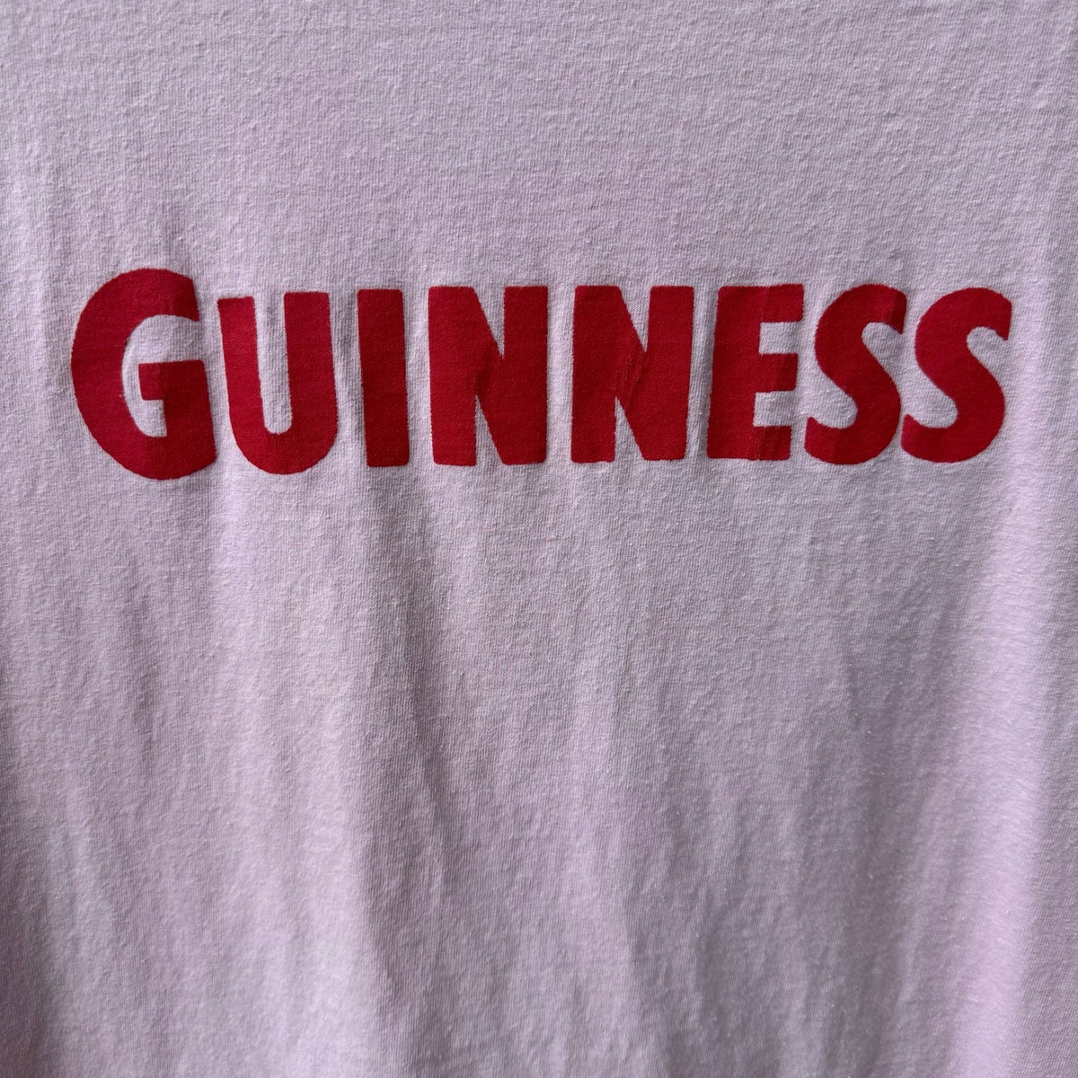 Guinness Lovely Day Graphic Irish Beer Horse Cart Graphic T-Shirt Pastel Pink M