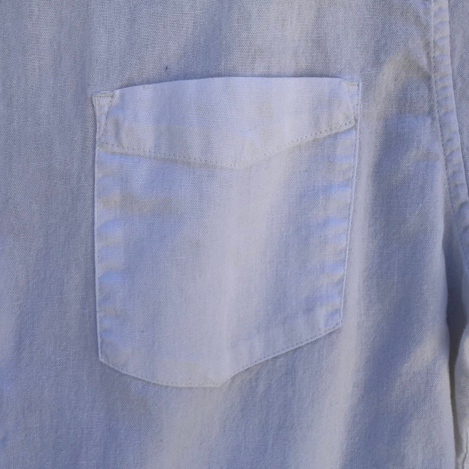 Jachs New York Linen Blend Coastal Minimalist Shirt Mens M White Resort Preppy