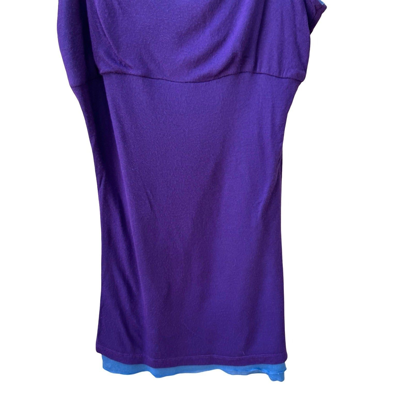 Babydoll Y2K 90s Indie Purple Blue Double Layer Camisole Minimalist Tank Top