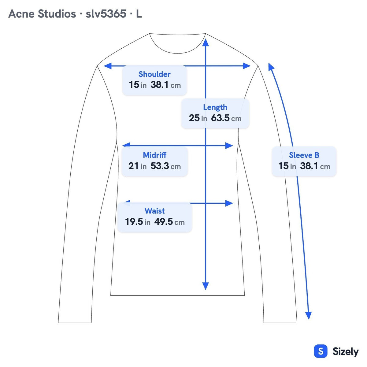 Acne Studios Cashmere Scandi Minimalist Quiet Luxury Contrast Cuffed Sweater L