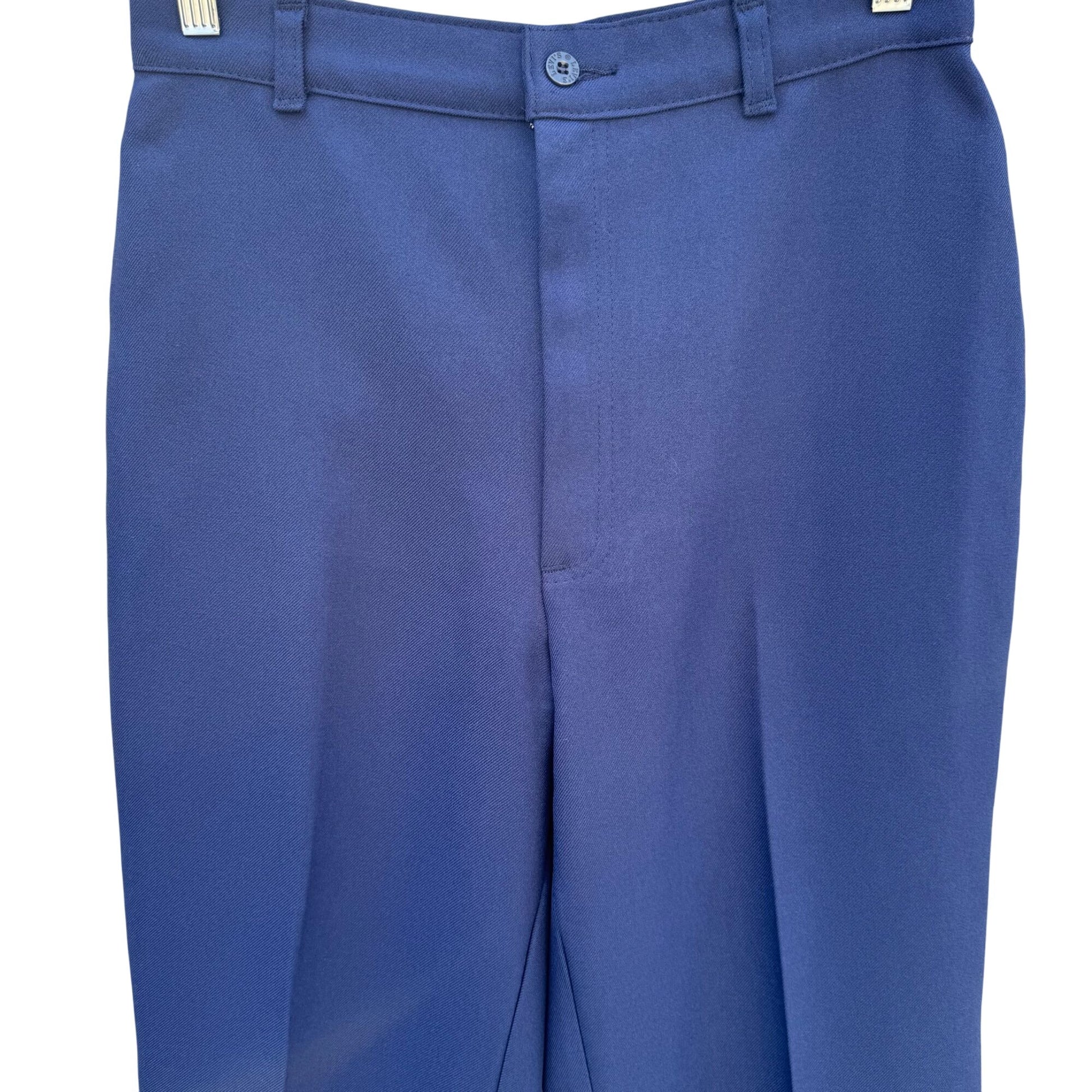 Levi Strauss & Co Vintage Womens Navy Blue Classic Fit High Waist Slacks Pants