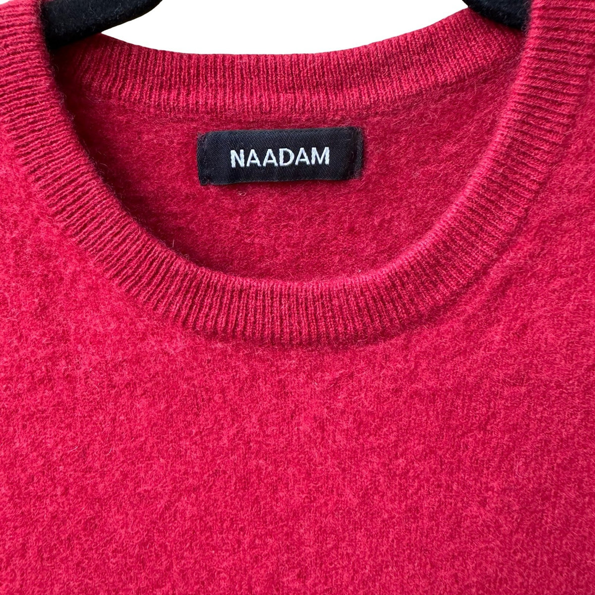 NAADAM 100% Cashmere Quiet Luxury Old Money Minimalist Cozy Sweater Tomato Red S