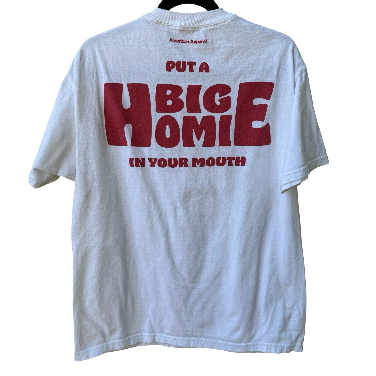 The Boys Vought A Burger American Apparel Big Homie Homelander Graphic Tee L