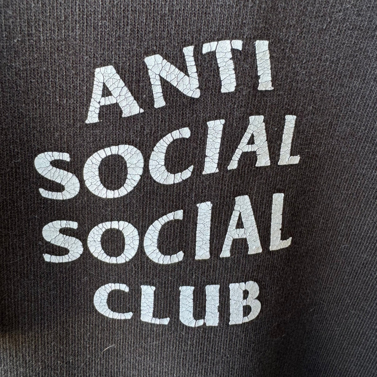 Anti Social Social Club Logo Hypebeast Streetwear Skater Hoodie Black Mens M