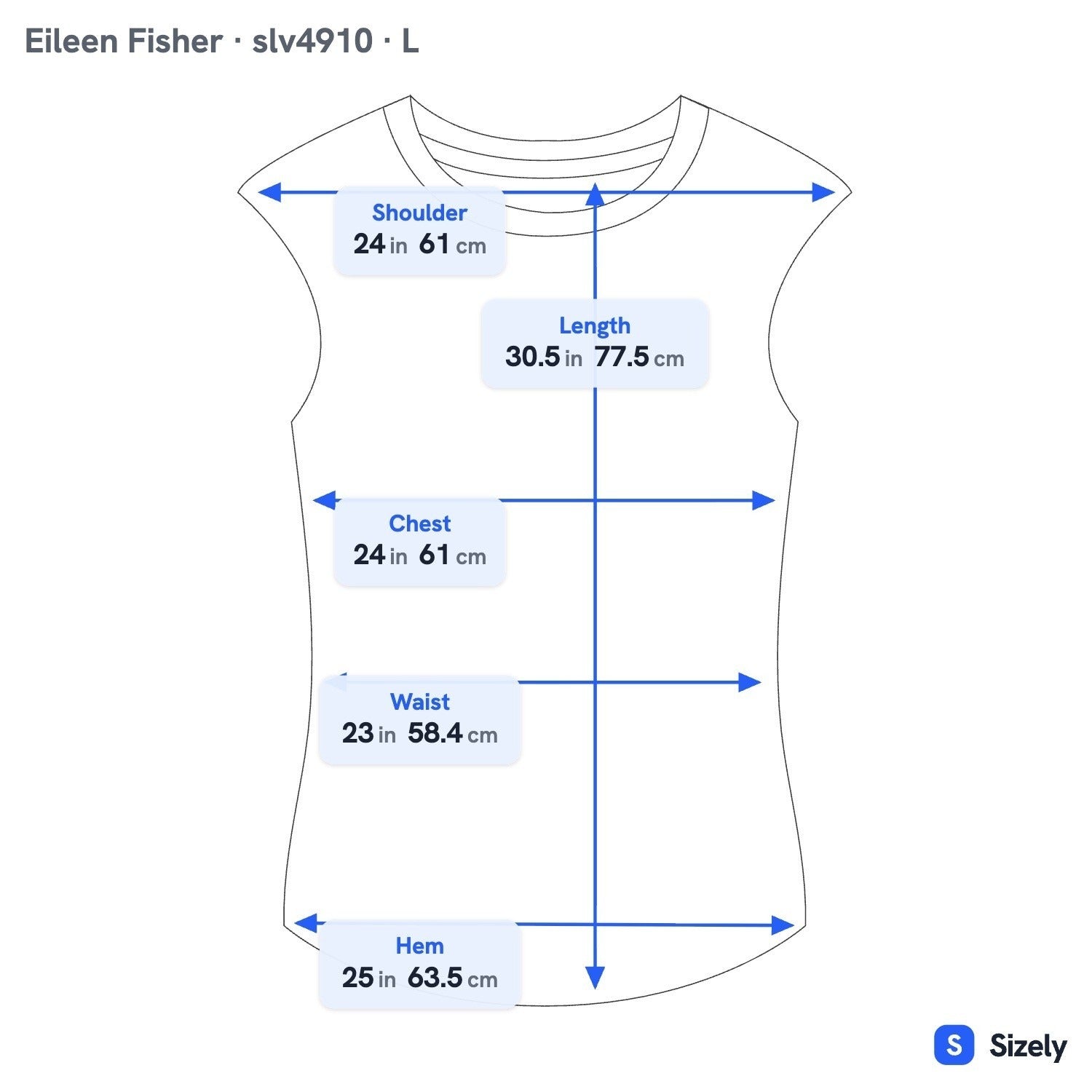Eileen Fisher Silk Blend Minimalist Quiet Luxury Lagenlook Sheer Tunic Blouse L