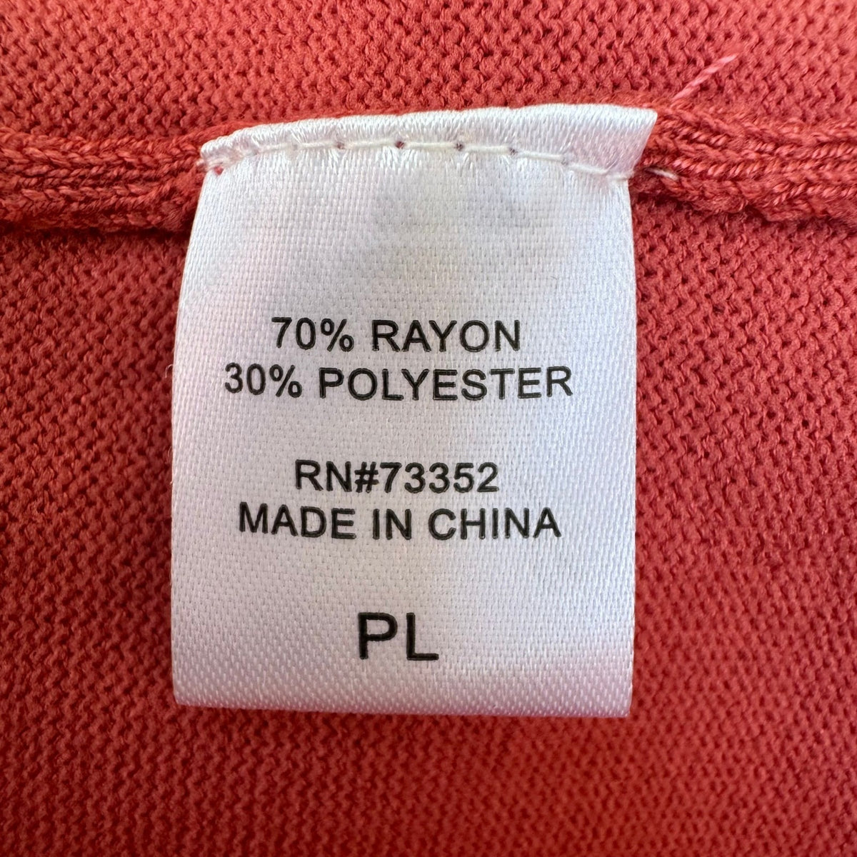 United States Sweaters Lace Up Grommet Sleeve Open Front Cardigan Coral Womens L