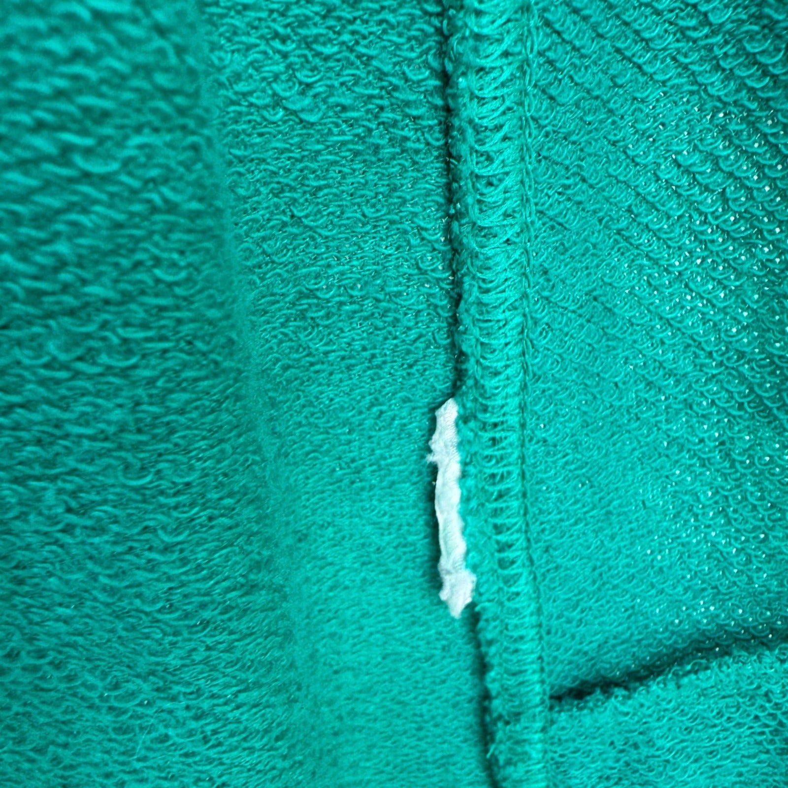 Chicos Zenergy Green Open Front Cardigan Shawl Collar Snap Tab Sleeve S Layering