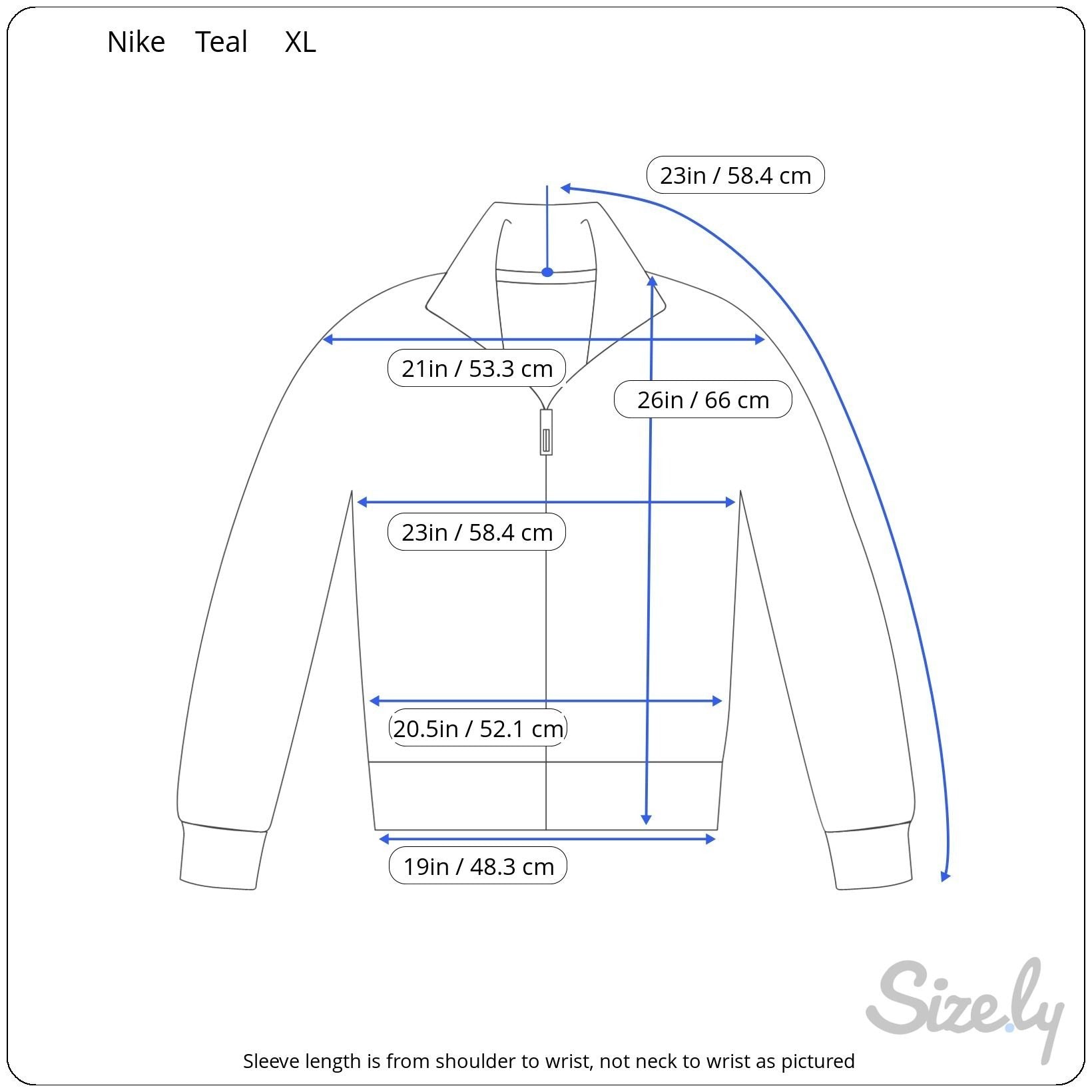 Nike Swoosh Vintage 80s 90s Womens Streetwear Athleisure Teal Track Zip Jacket