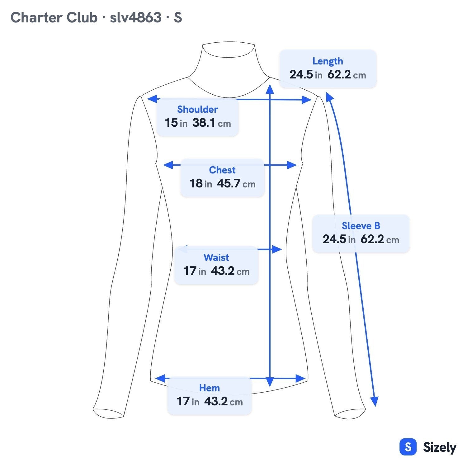 Charter Club 2 Ply Cashmere Quiet Luxury Minimalist Turtleneck Sweater Womens S