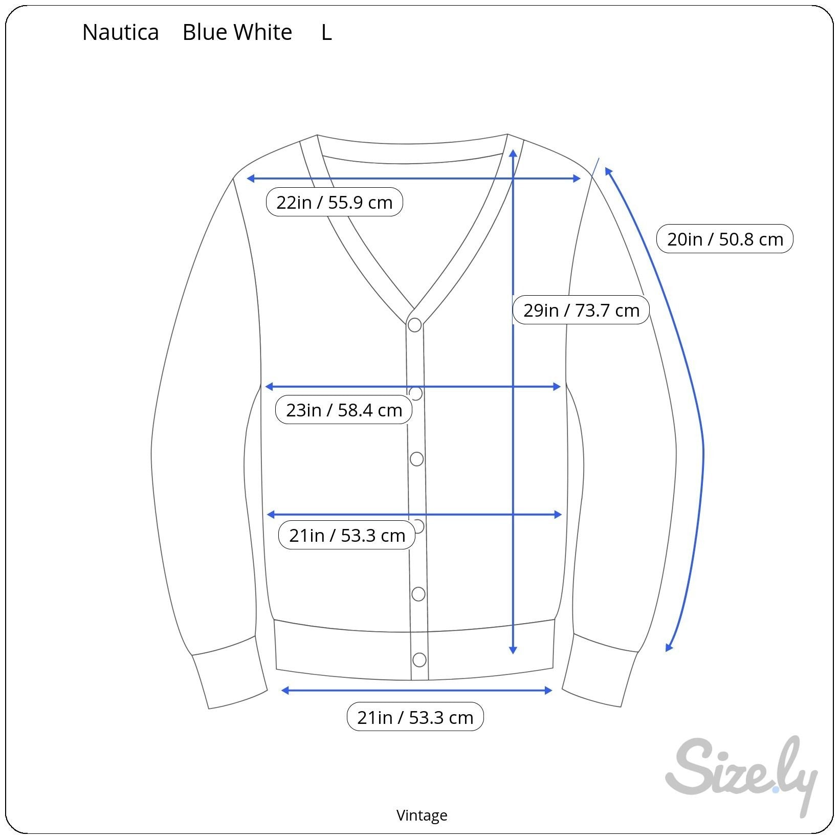 Nautica Vintage 80s Yacht Oversized White Teal Striped Preppy Cardigan Shirt L