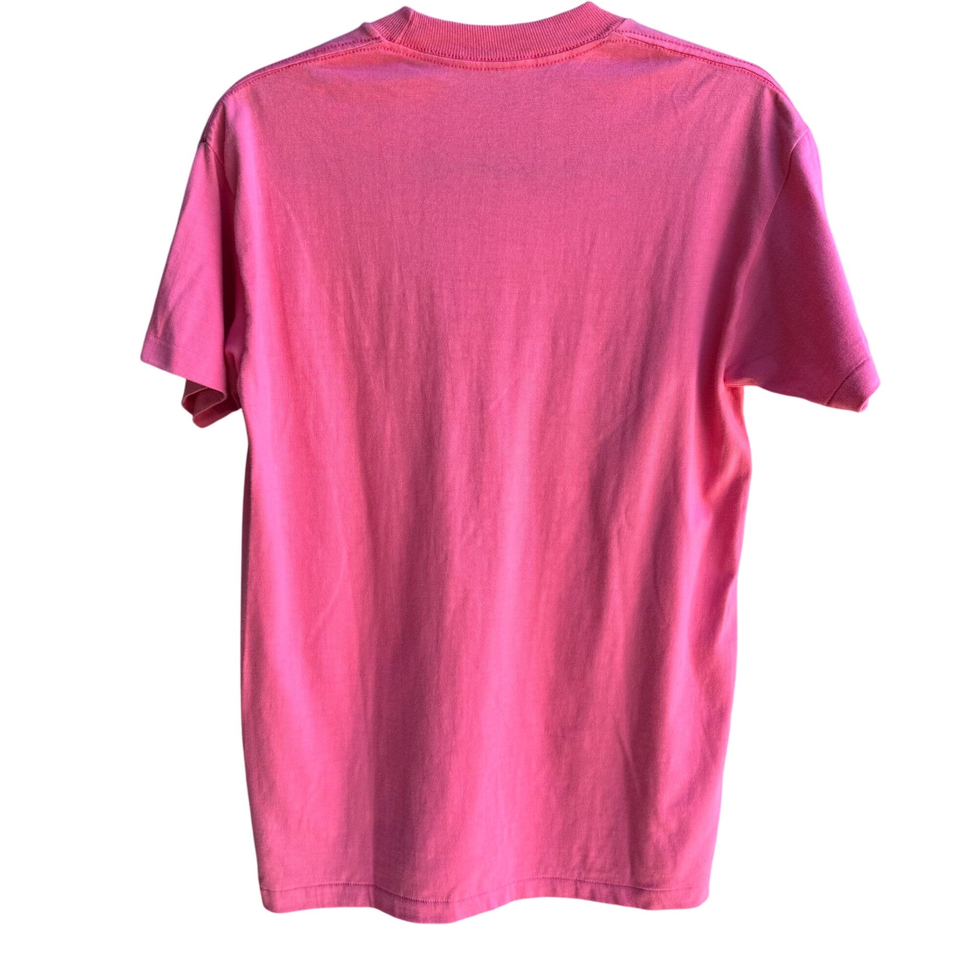 Shoebox Greetings Hallmark Vintage Womens Pink Reservations Graphic Print Tee